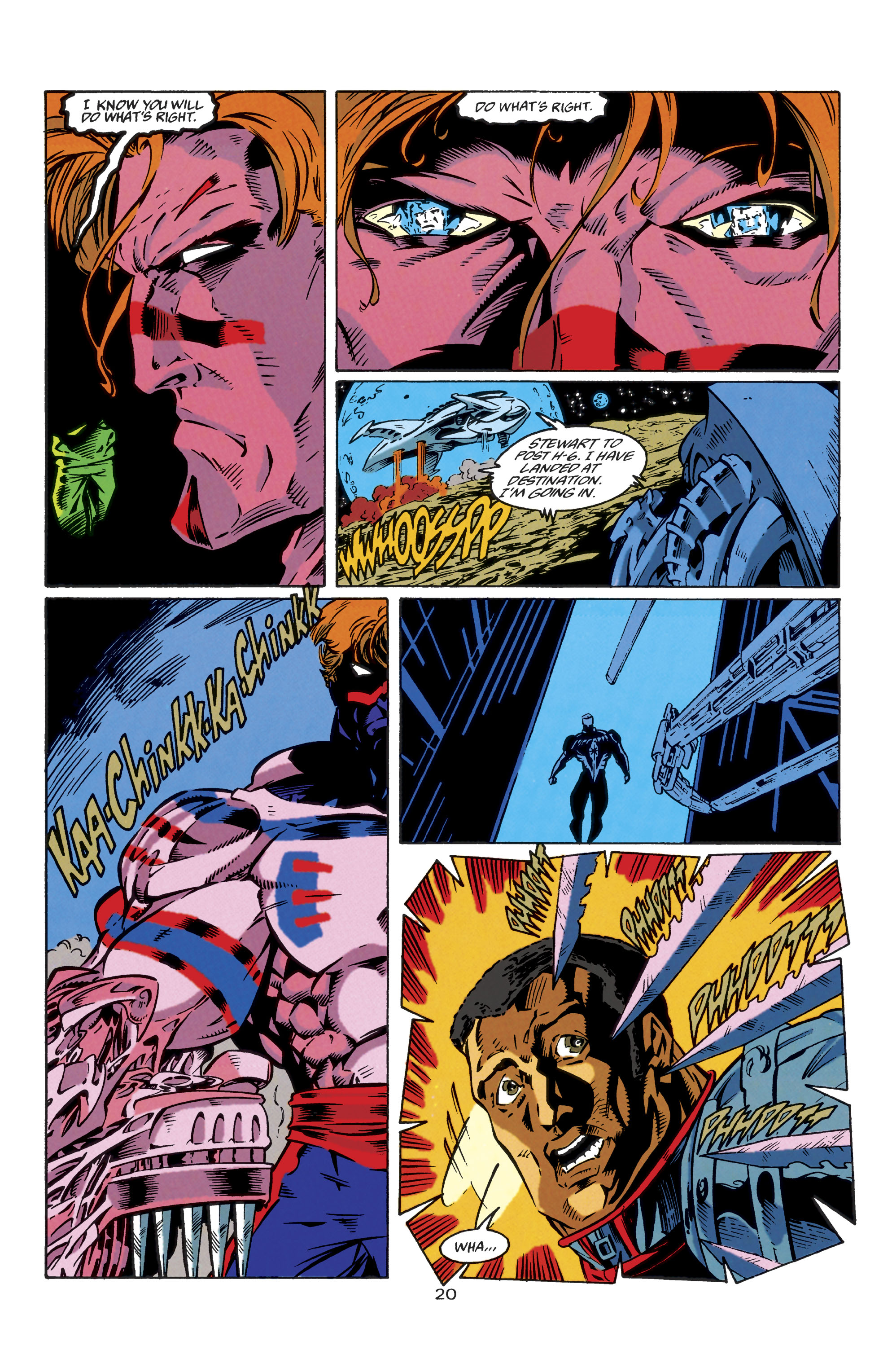 Read online Guy Gardner: Warrior comic -  Issue #37 - 20