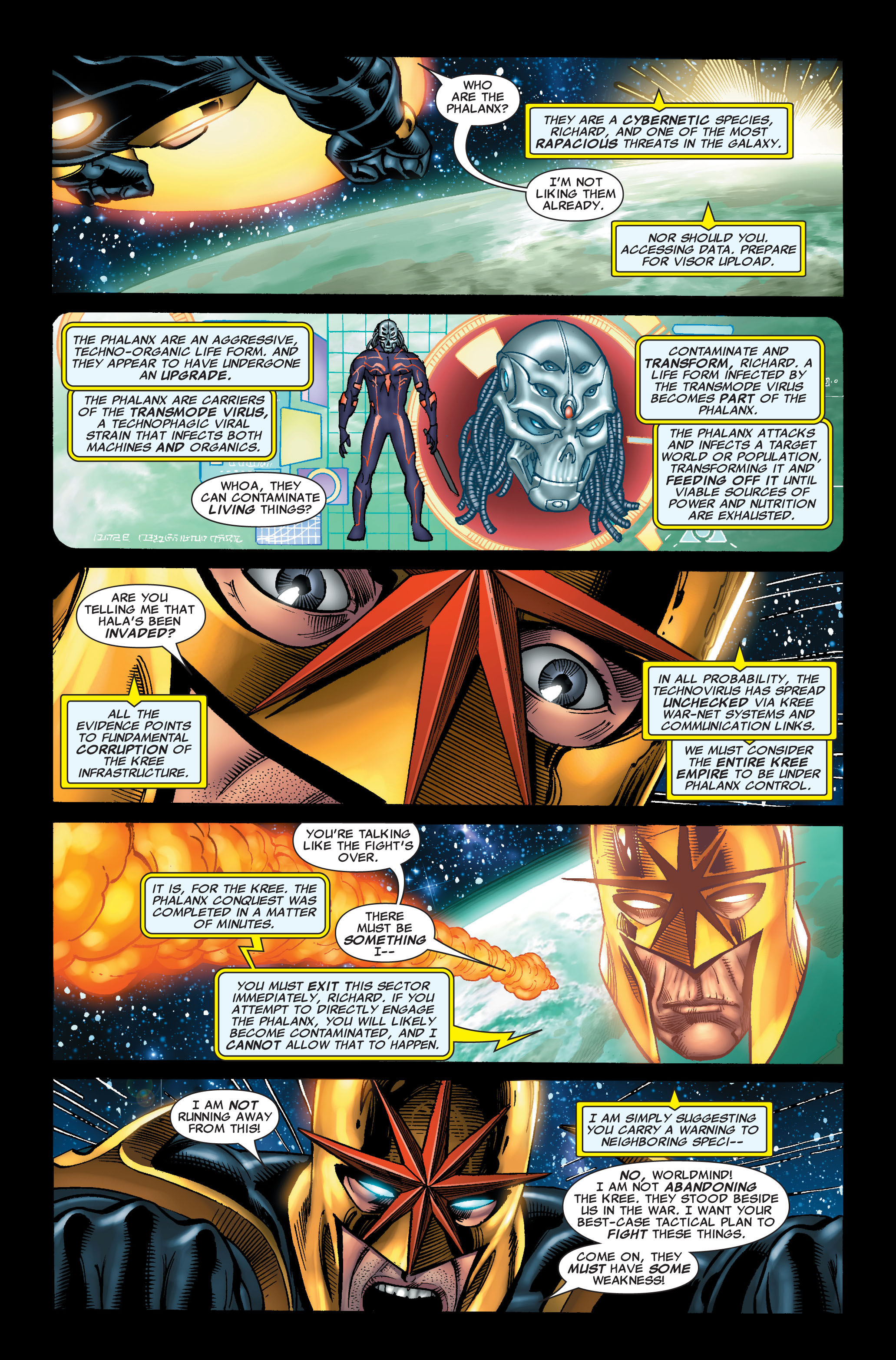Read online Nova (2007) comic -  Issue #4 - 10
