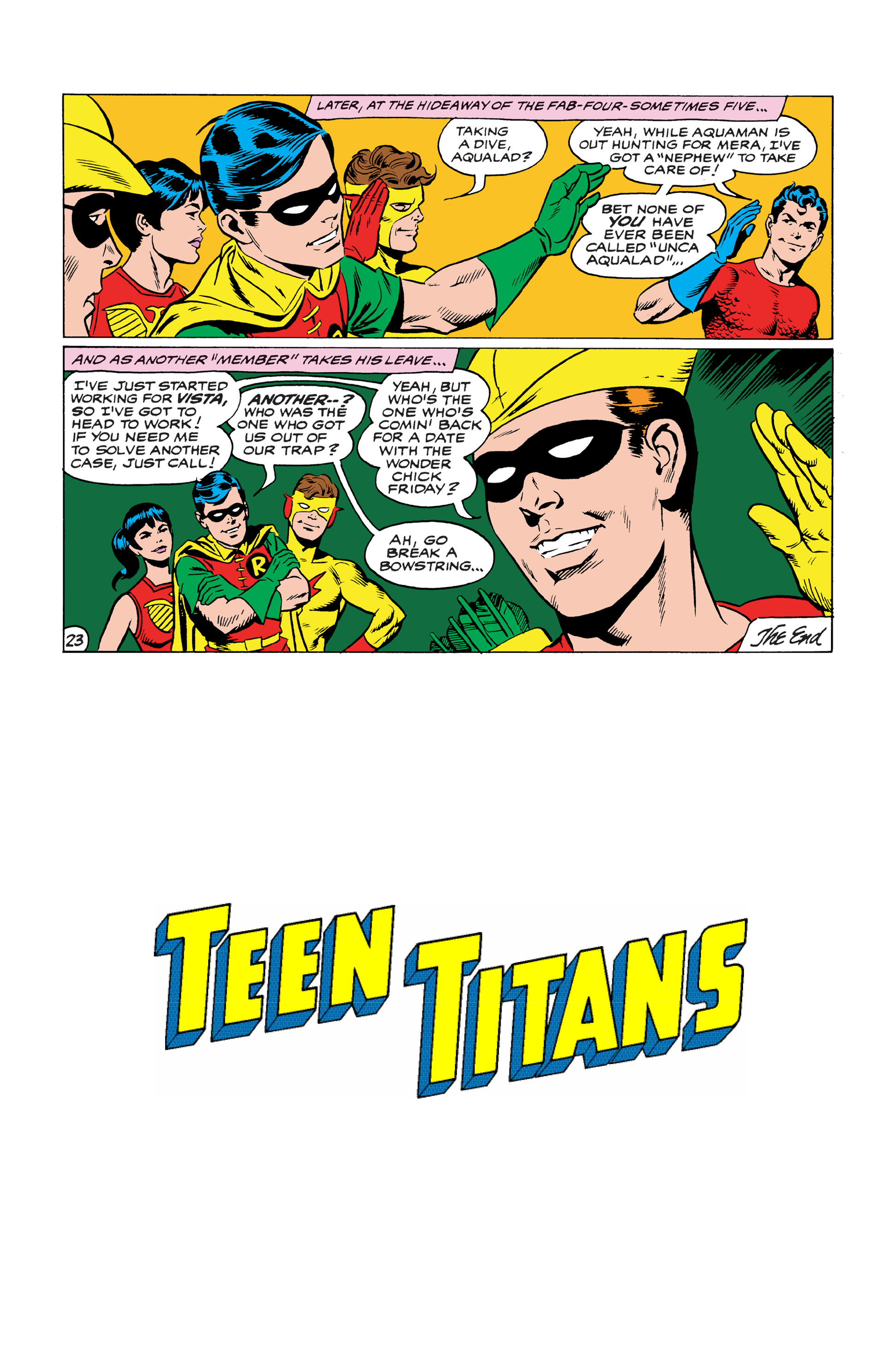 Read online Teen Titans (1966) comic -  Issue #19 - 24