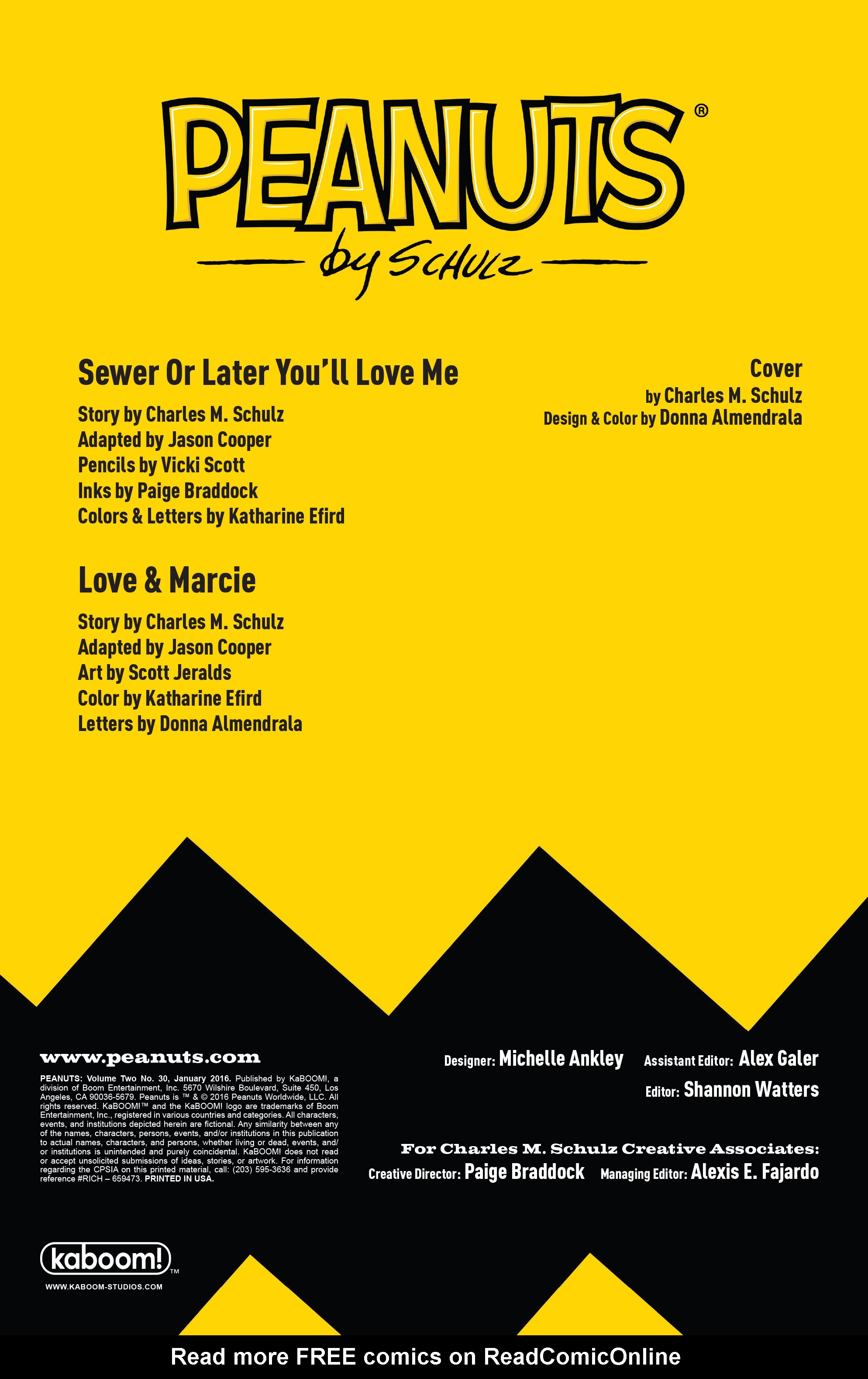 Read online Peanuts (2012) comic -  Issue #30 - 2