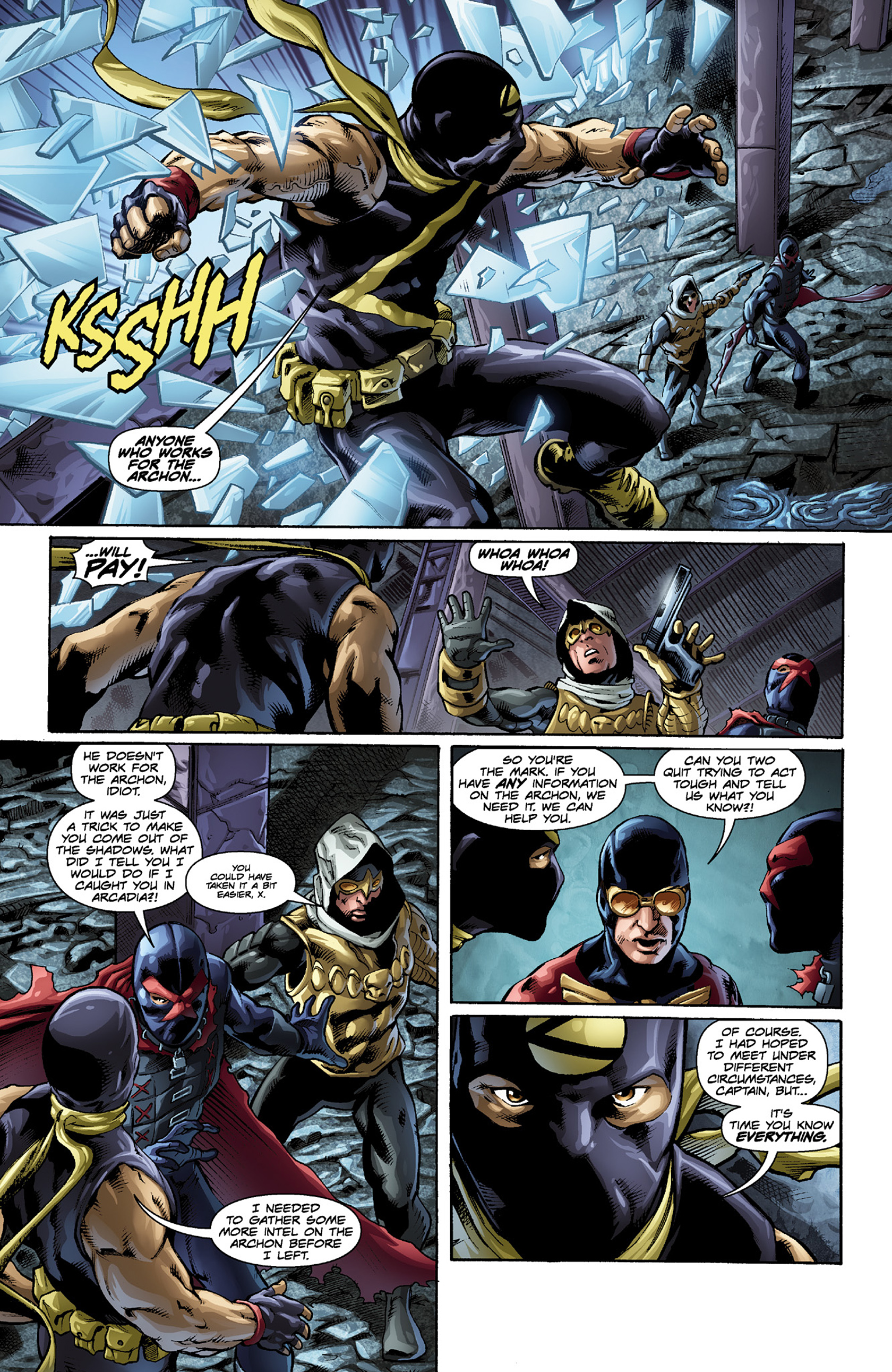 Read online Captain Midnight comic -  Issue #21 - 18