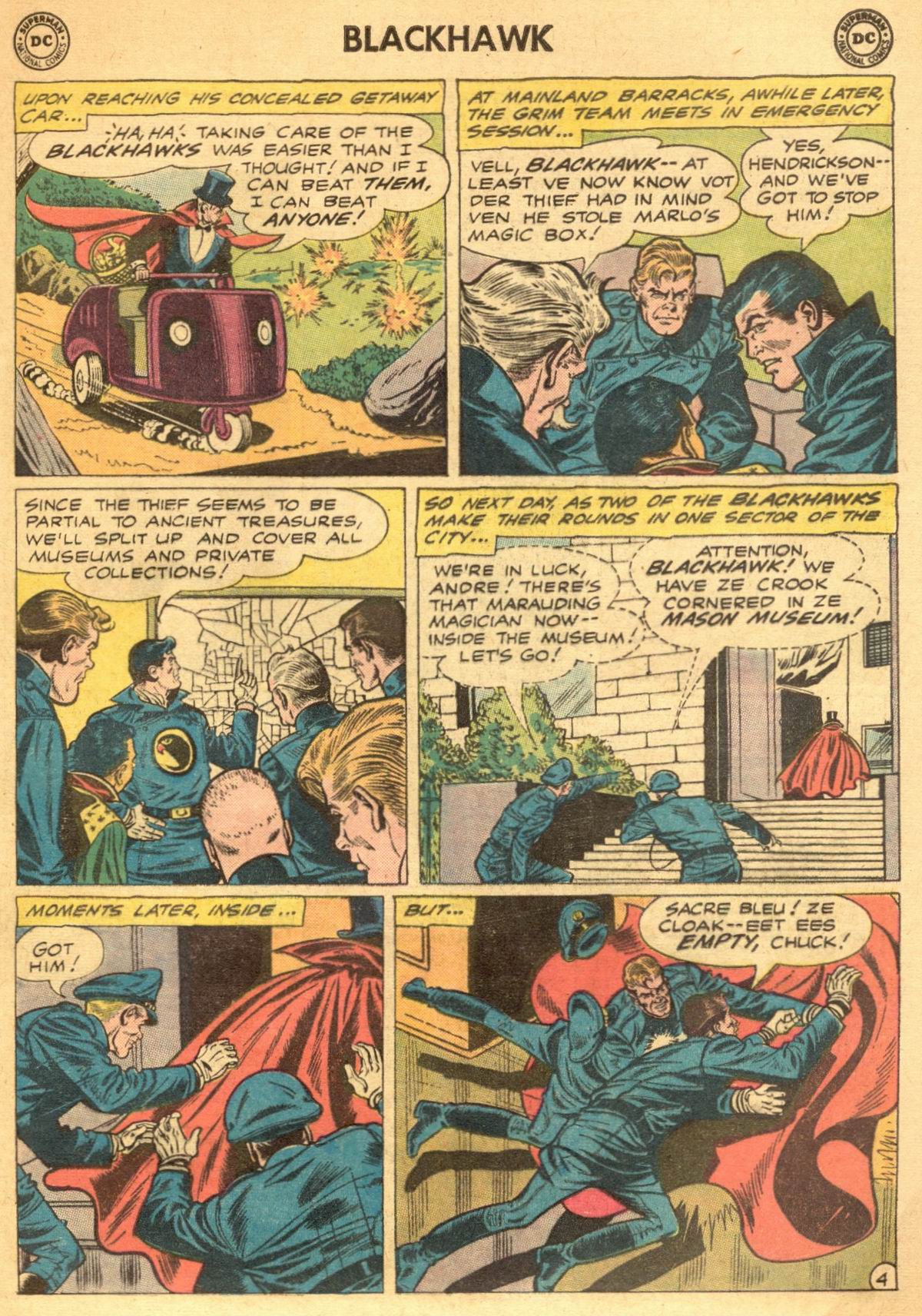 Read online Blackhawk (1957) comic -  Issue #154 - 17