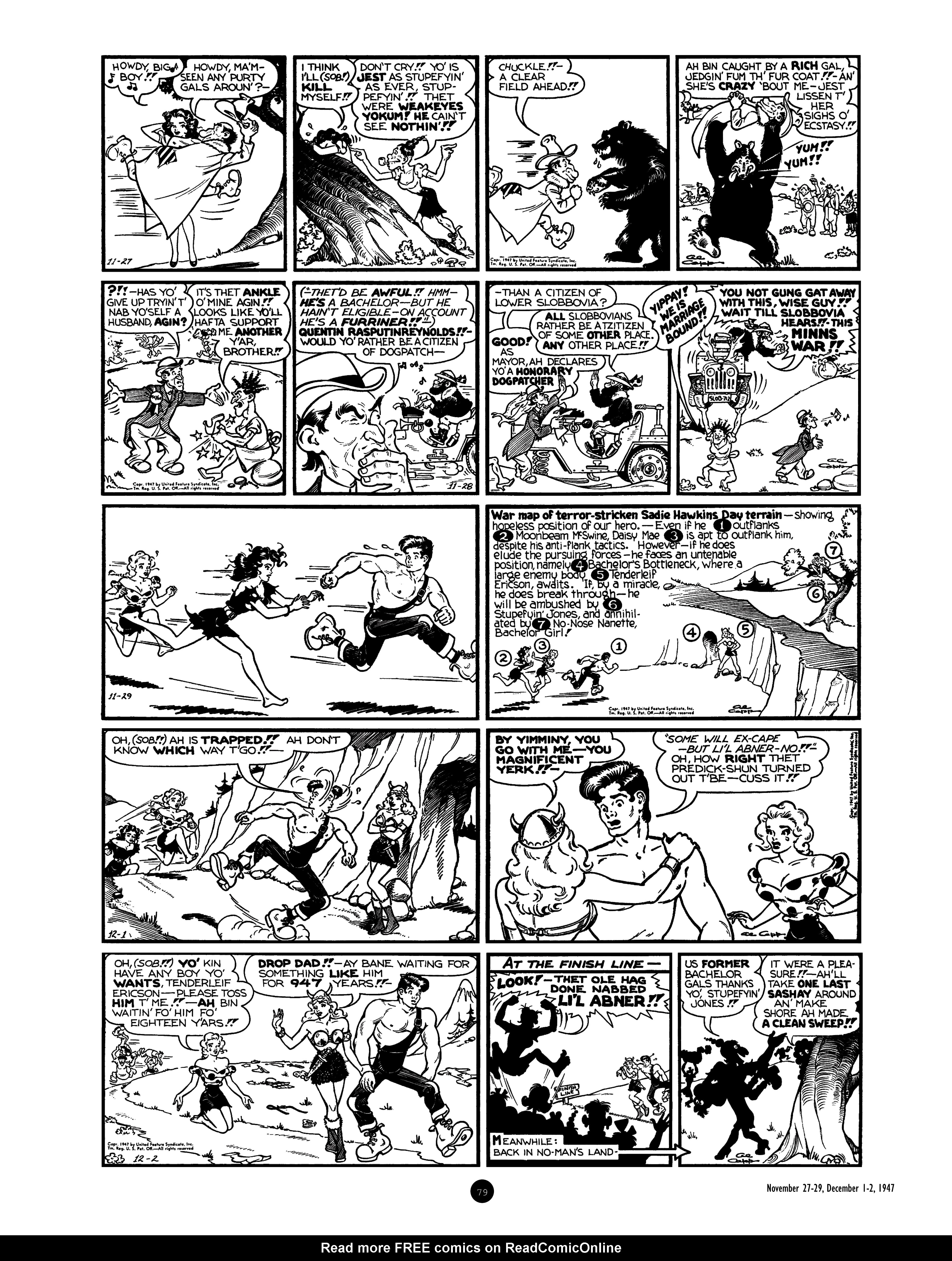 Read online Al Capp's Li'l Abner Complete Daily & Color Sunday Comics comic -  Issue # TPB 7 (Part 1) - 79