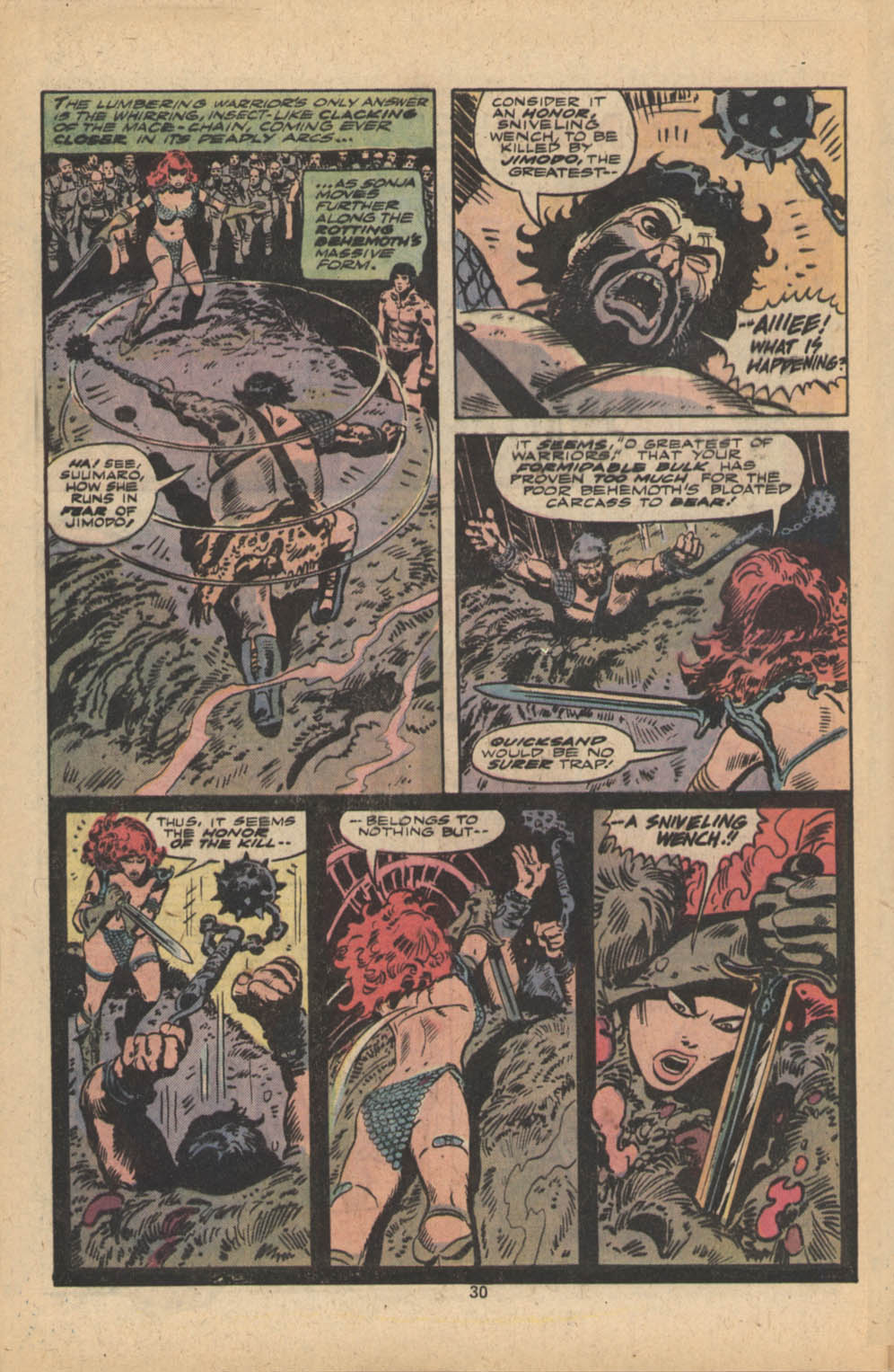 Read online Red Sonja (1977) comic -  Issue #8 - 17