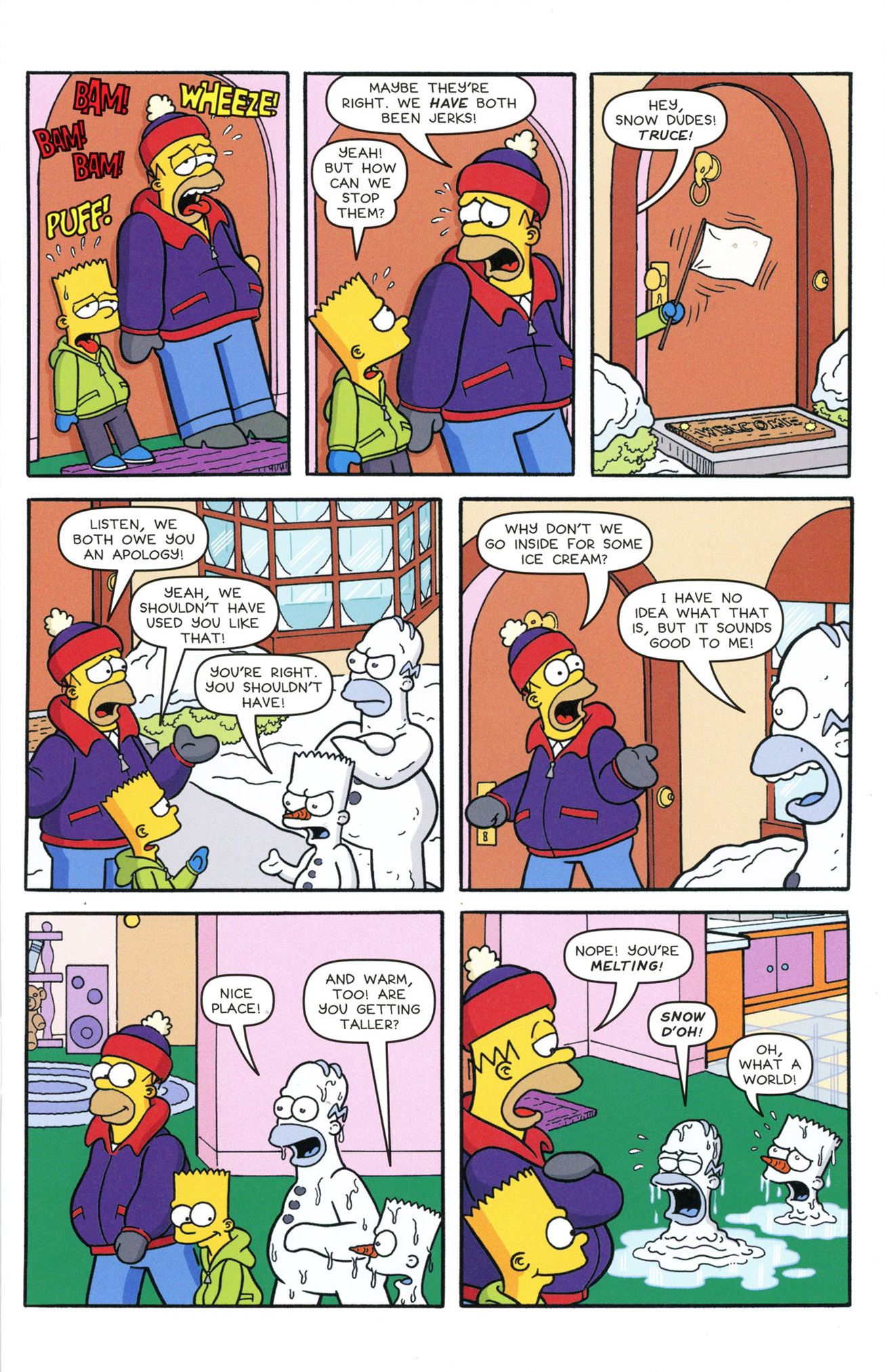 Read online The Simpsons Winter Wingding comic -  Issue #9 - 13