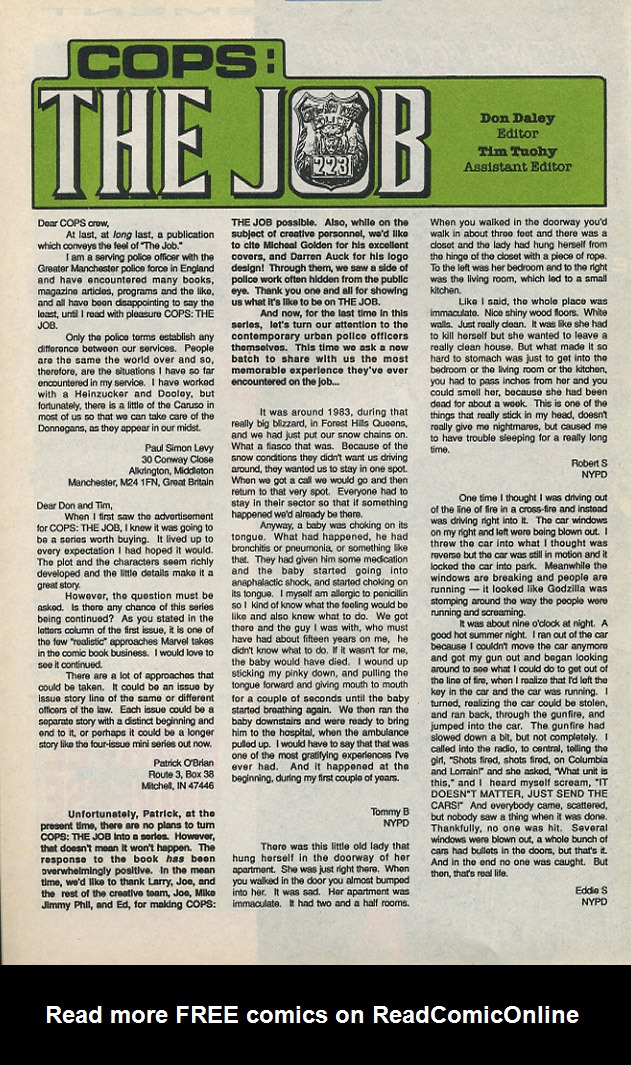 Read online Cops: The Job comic -  Issue #4 - 25