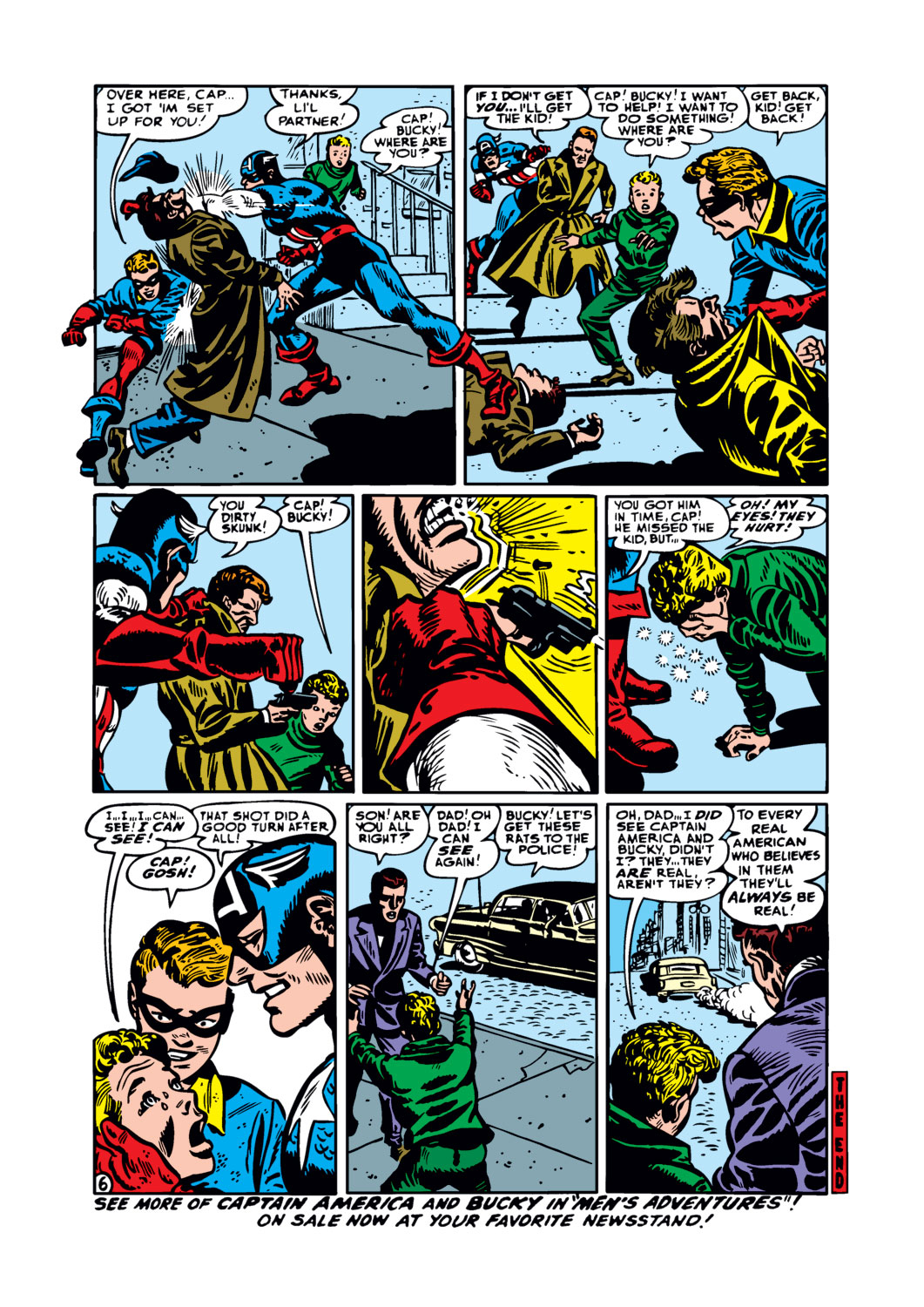 Read online Captain America Comics comic -  Issue #77 - 7