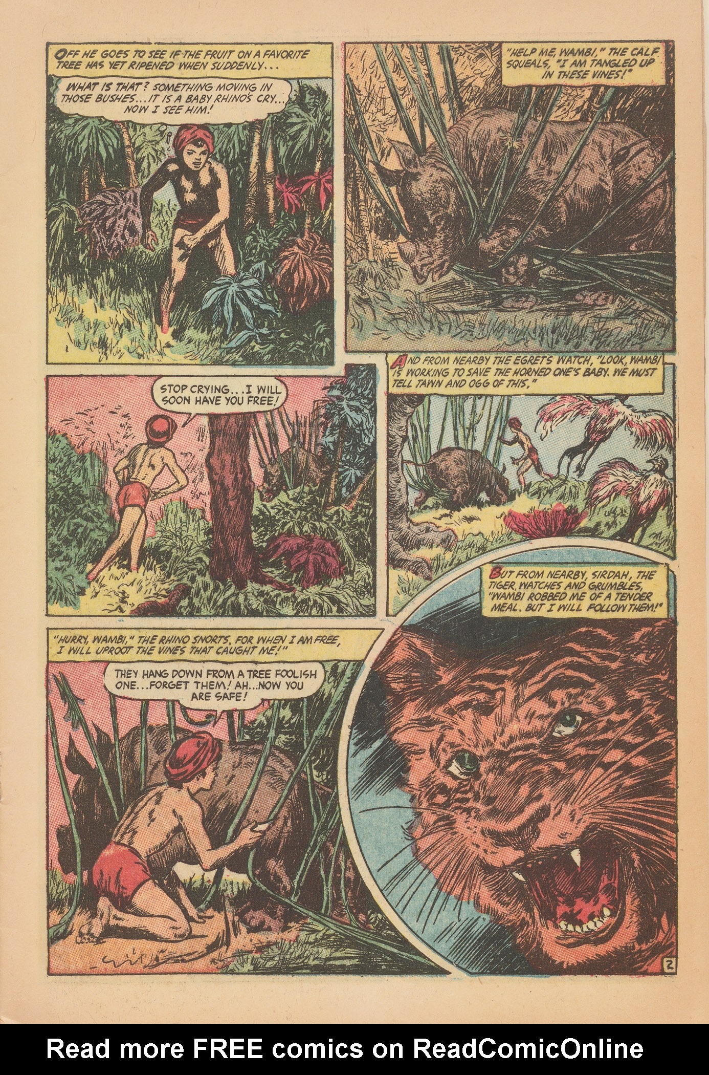 Read online Wambi Jungle Boy comic -  Issue #18 - 5