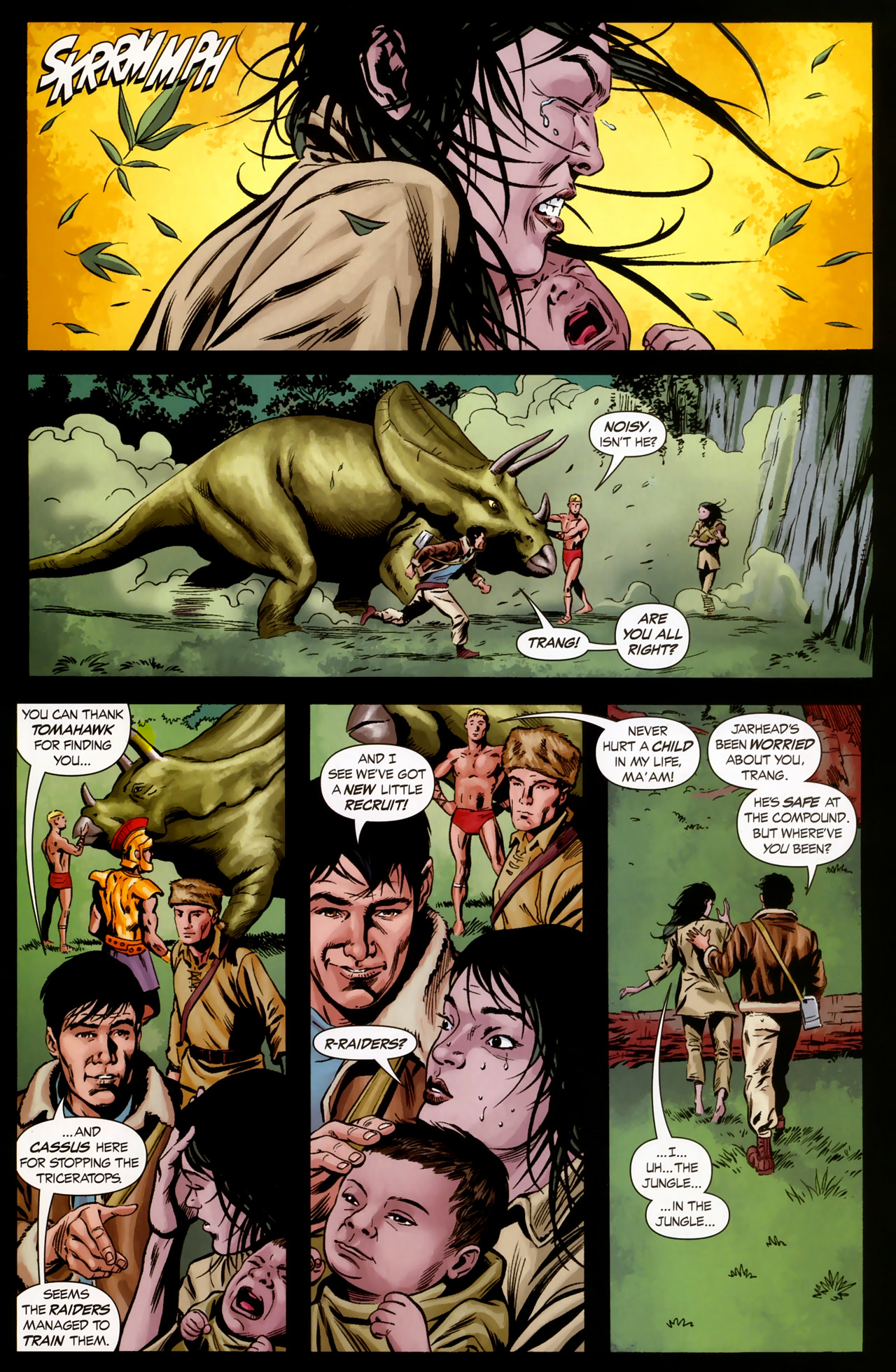 Read online The War That Time Forgot comic -  Issue #8 - 13