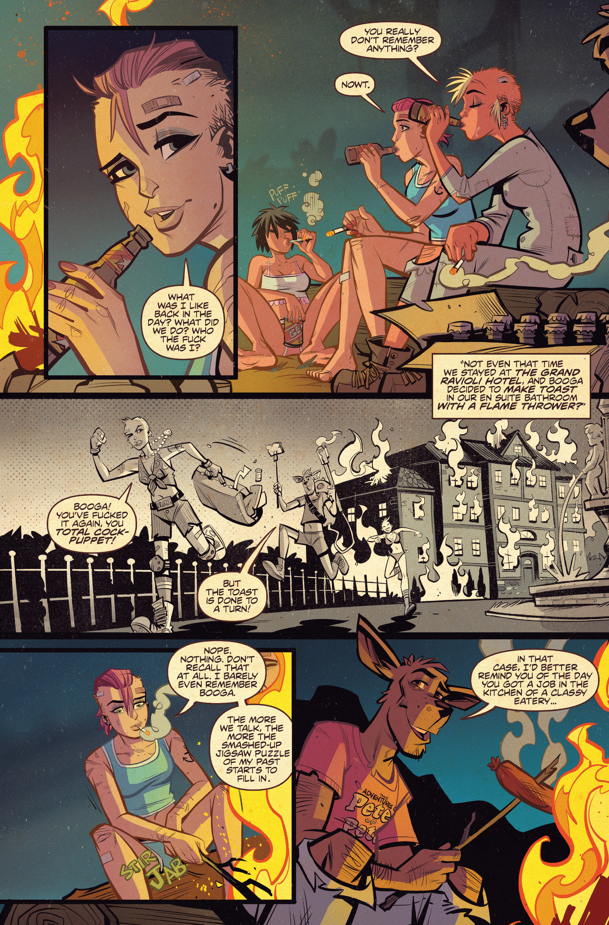 Read online Tank Girl: Two Girls, One Tank comic -  Issue #3 - 13