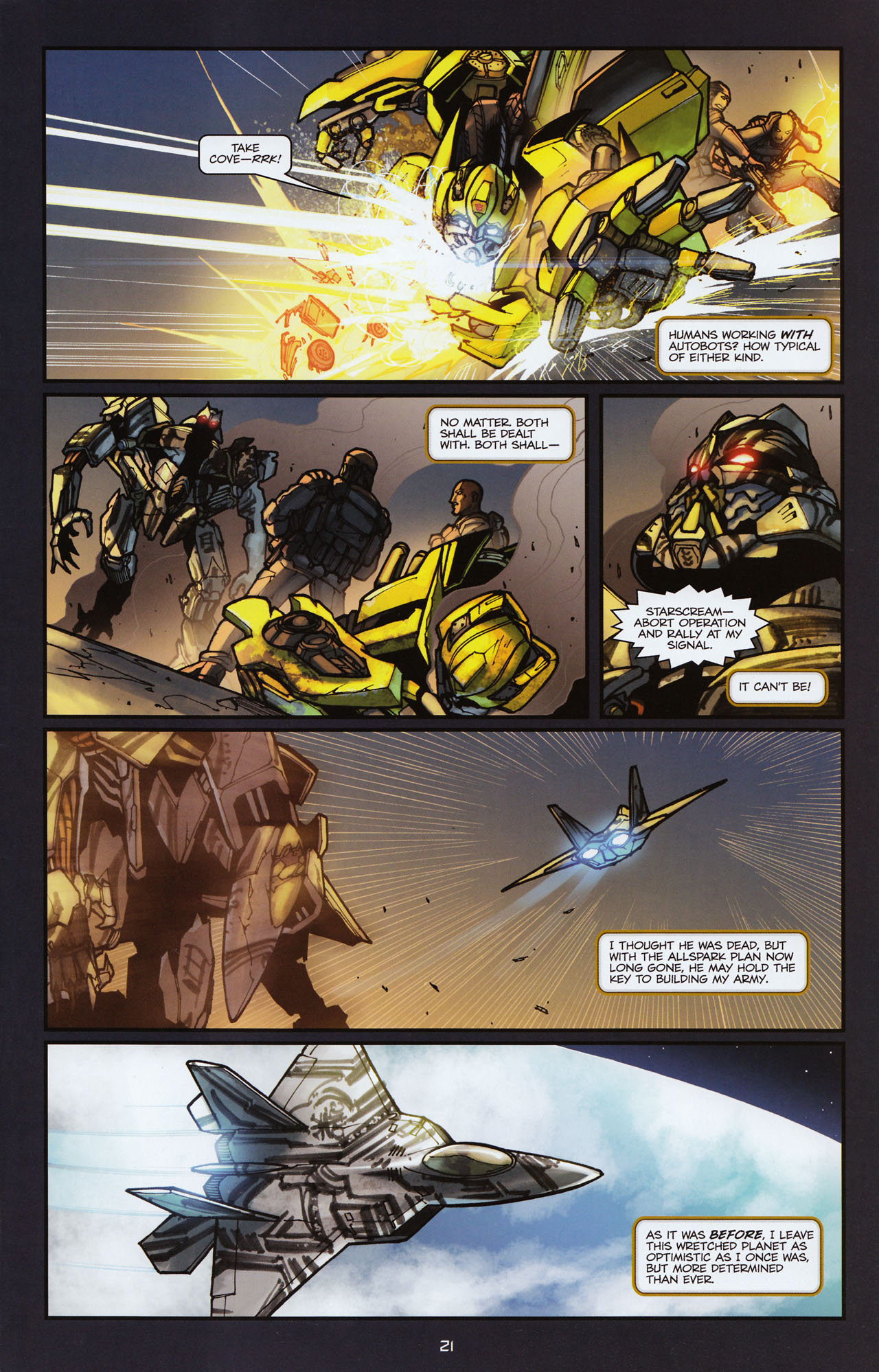 Read online Transformers: Alliance comic -  Issue #2 - 24