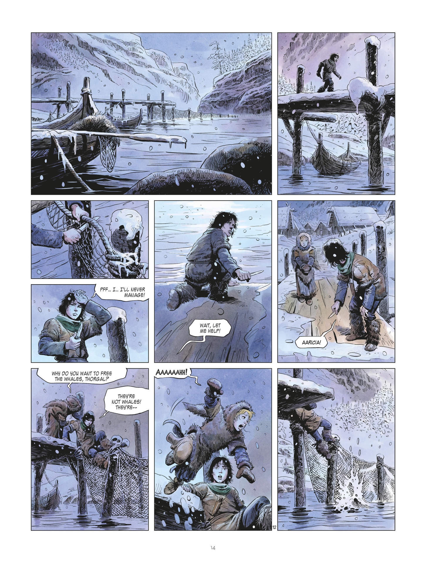 Read online The World of Thorgal: The Young Years comic -  Issue #1 - 14
