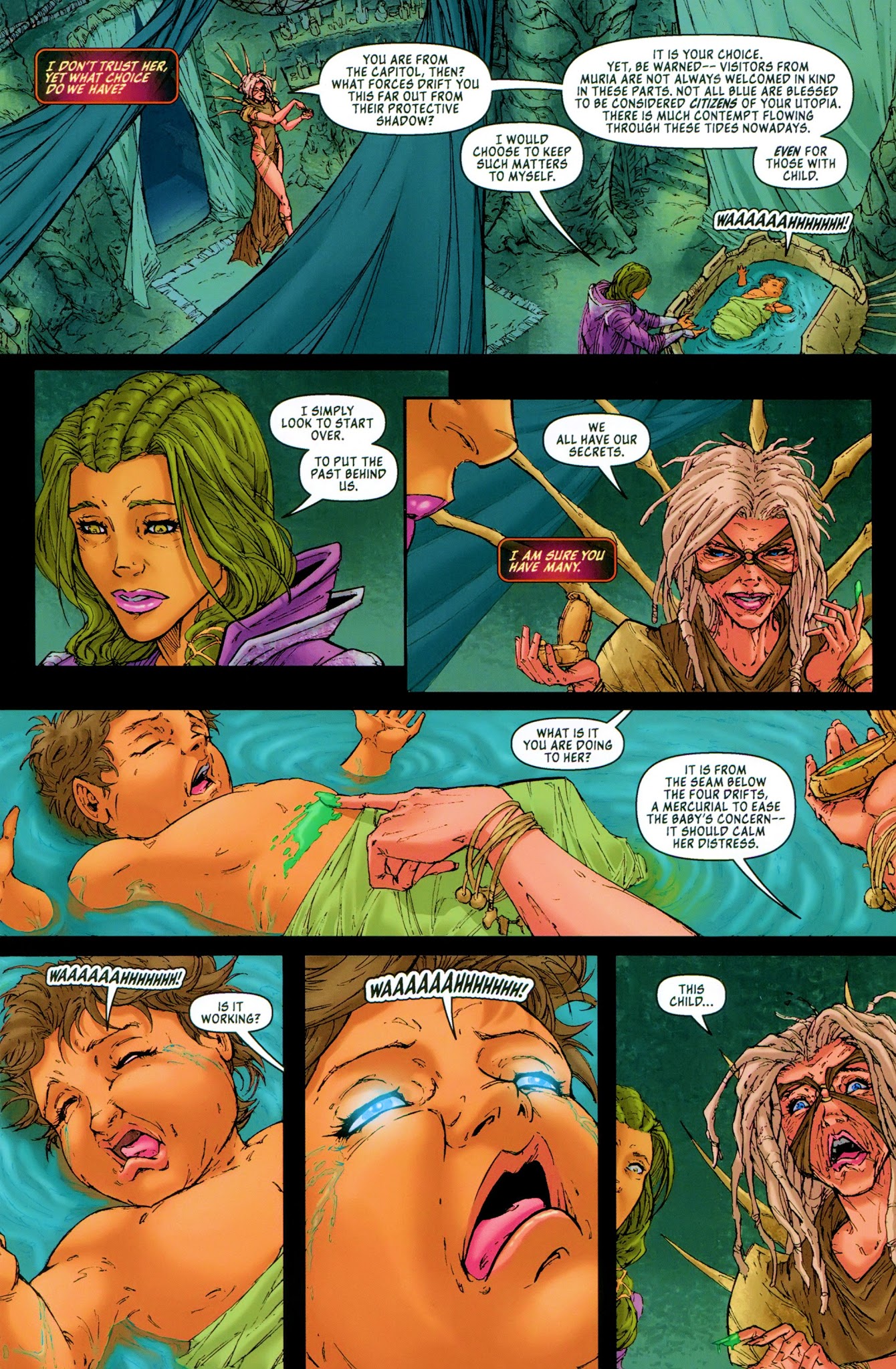 Read online Michael Turner's Fathom: The Elite Saga comic -  Issue #1 - 8