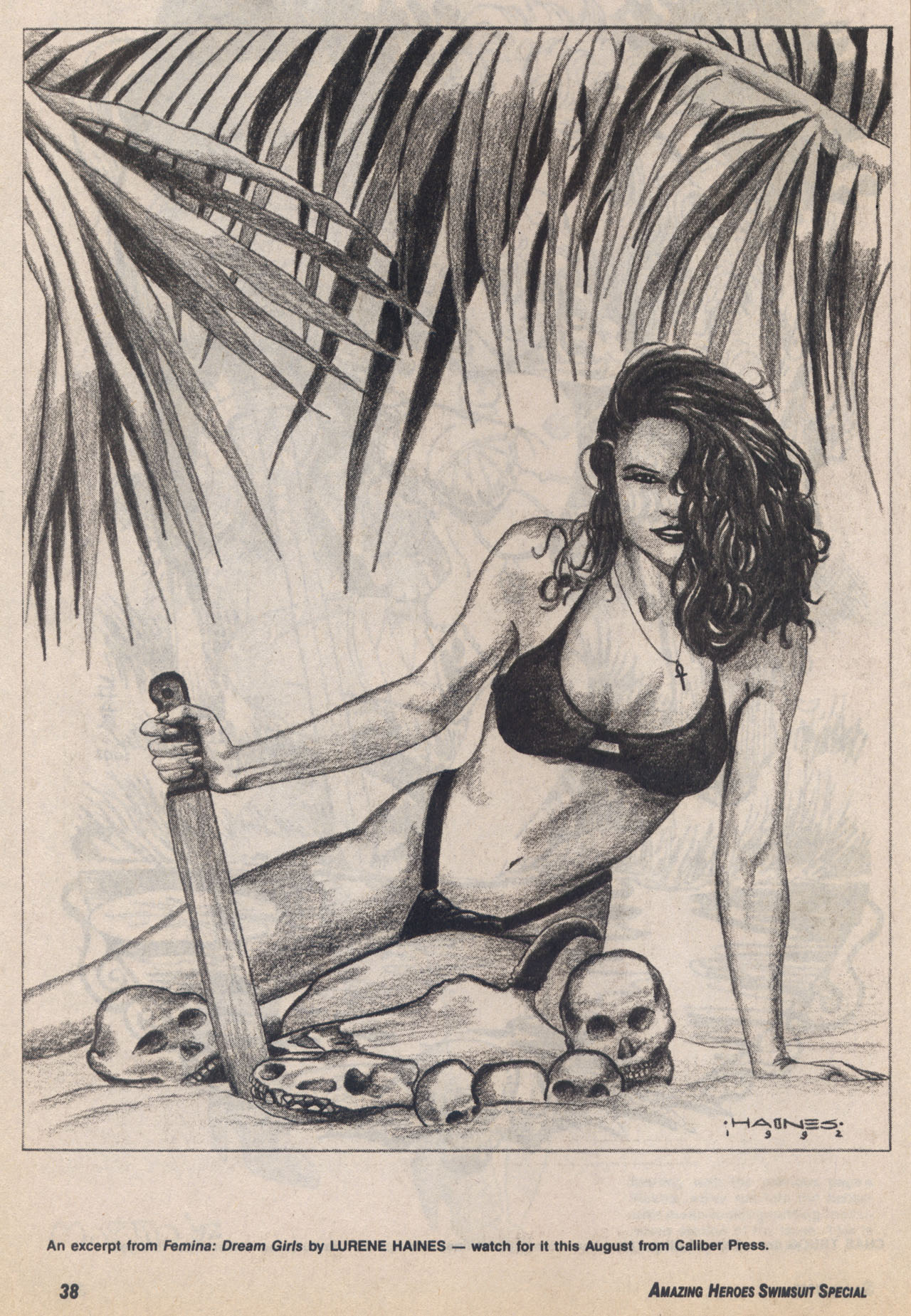 Read online Amazing Heroes Swimsuit Special comic -  Issue # TPB 3 - 37