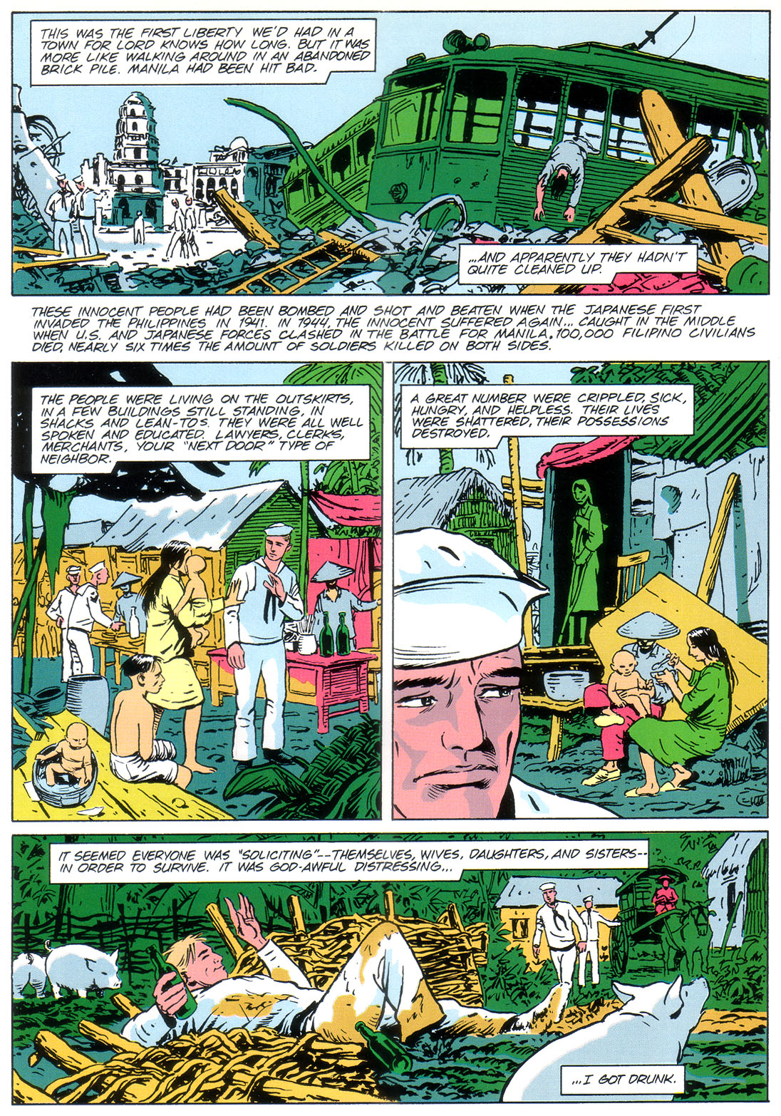 Read online Marvel Graphic Novel comic -  Issue #48 - A Sailors Story - Book 2 - 54
