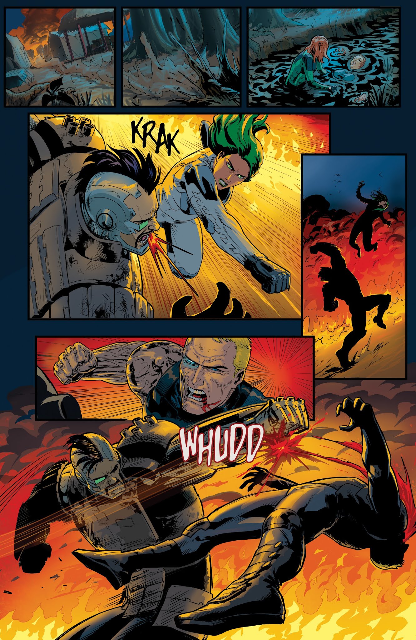 Read online Cyber Force comic -  Issue #7 - 15