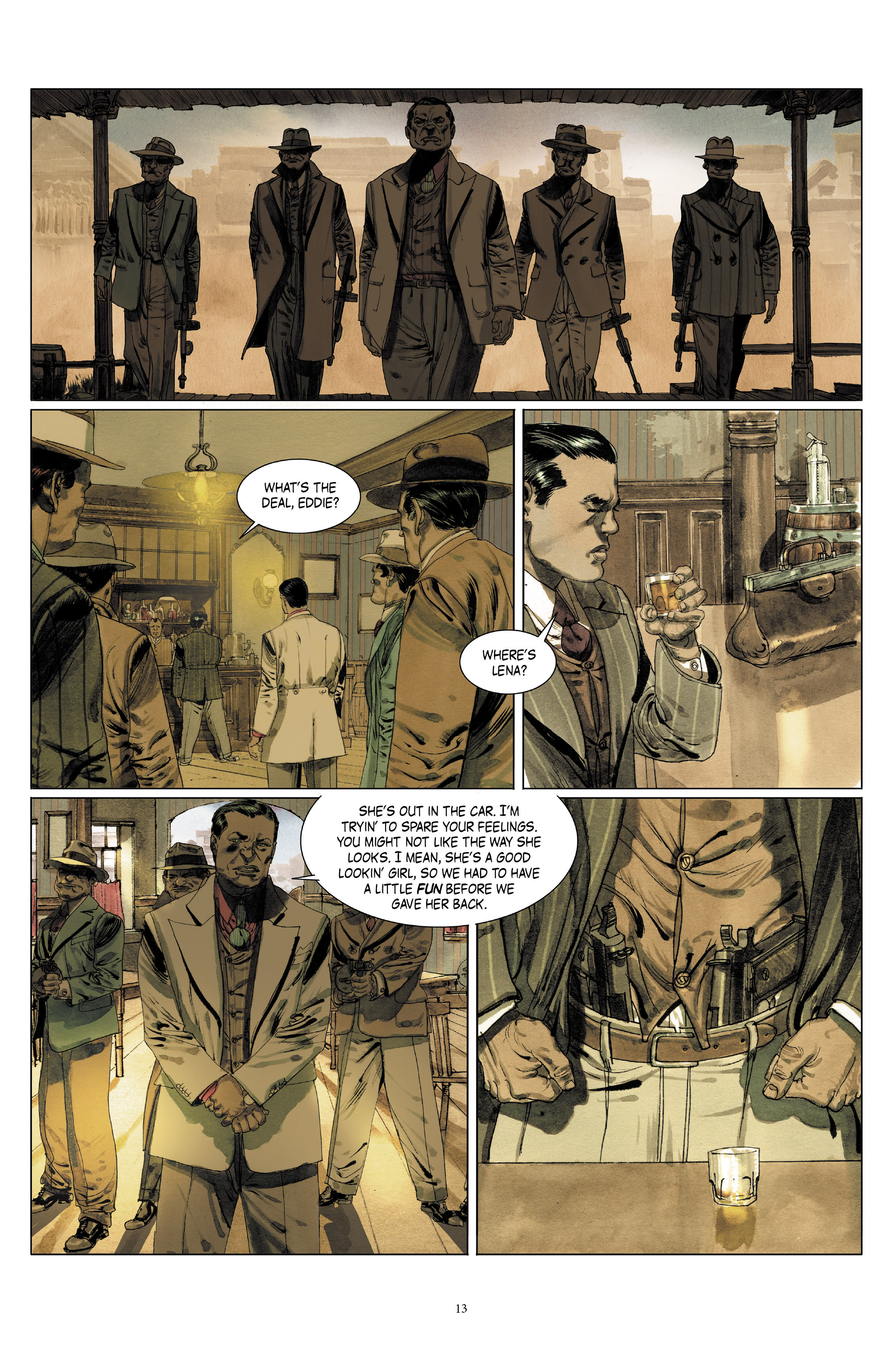 Read online Triggerman comic -  Issue #5 - 13