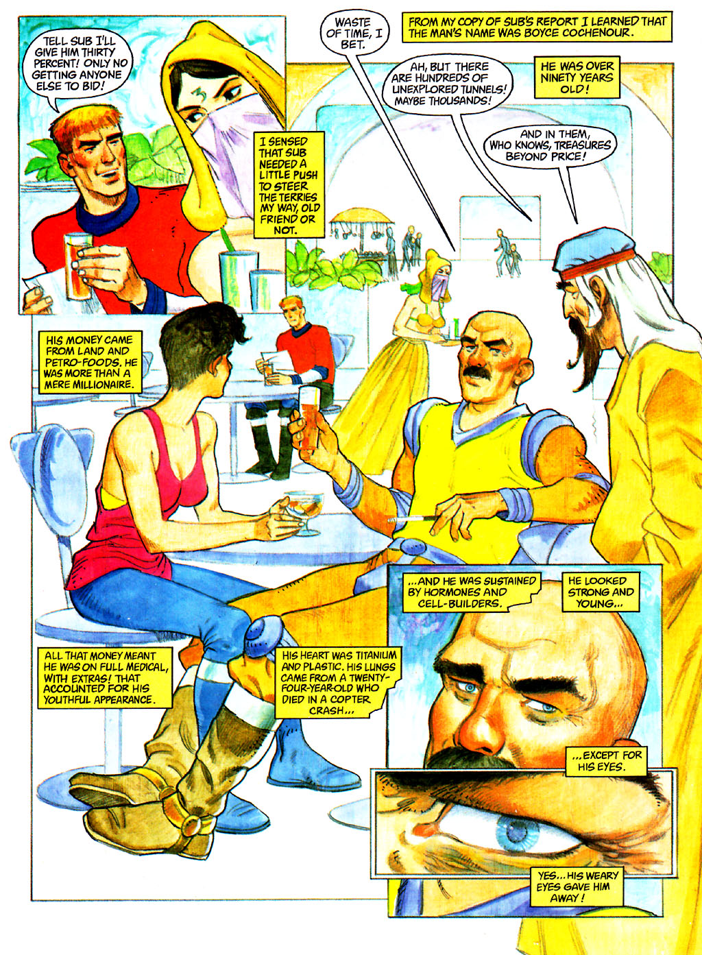 Read online Science Fiction Graphic Novel comic -  Issue #4 - 7