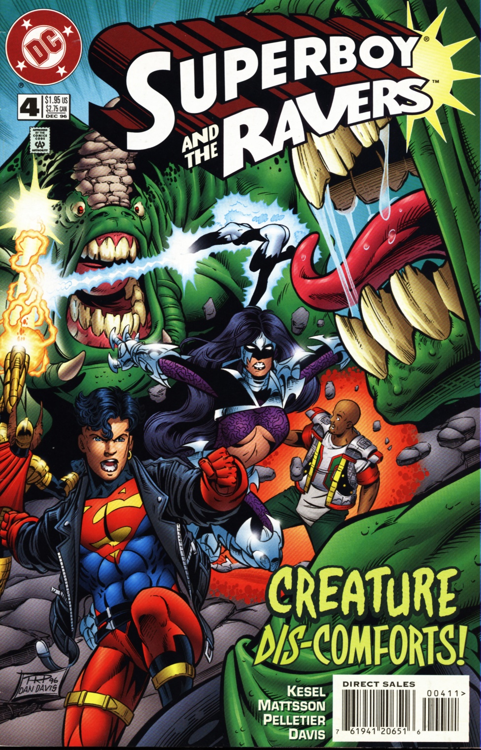 Read online Superboy & The Ravers comic -  Issue #4 - 1