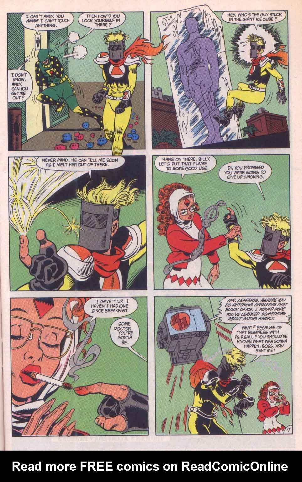 Read online Hero Hotline comic -  Issue #4 - 18