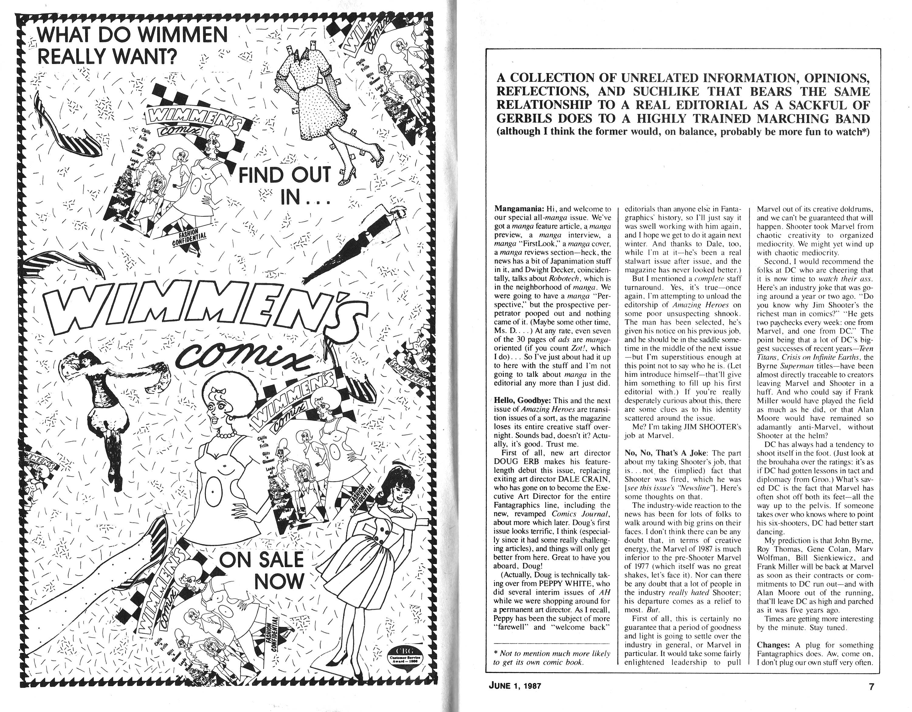 Read online Amazing Heroes comic -  Issue #118 - 4