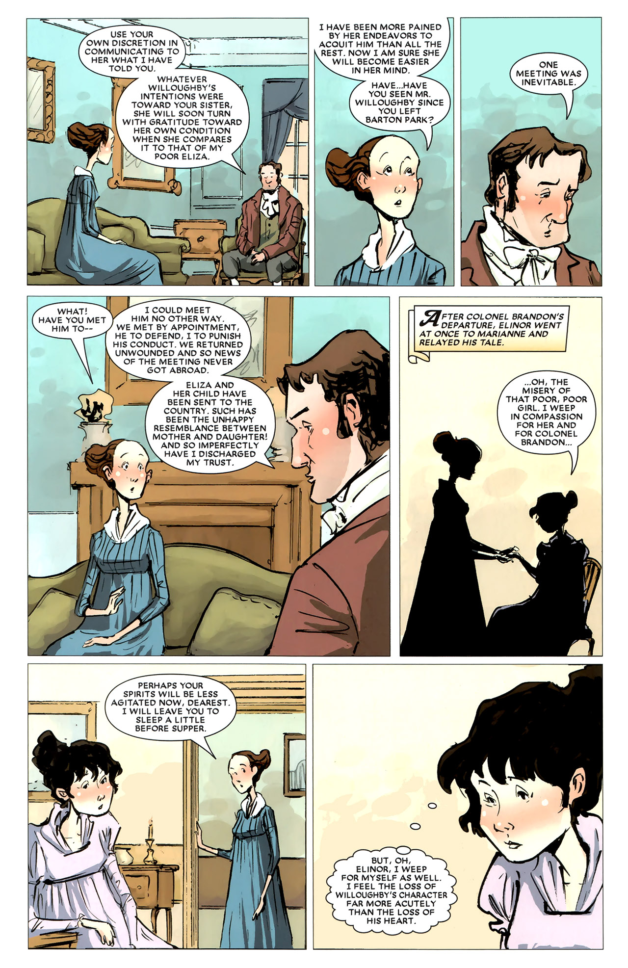Read online Sense & Sensibility comic -  Issue #4 - 11
