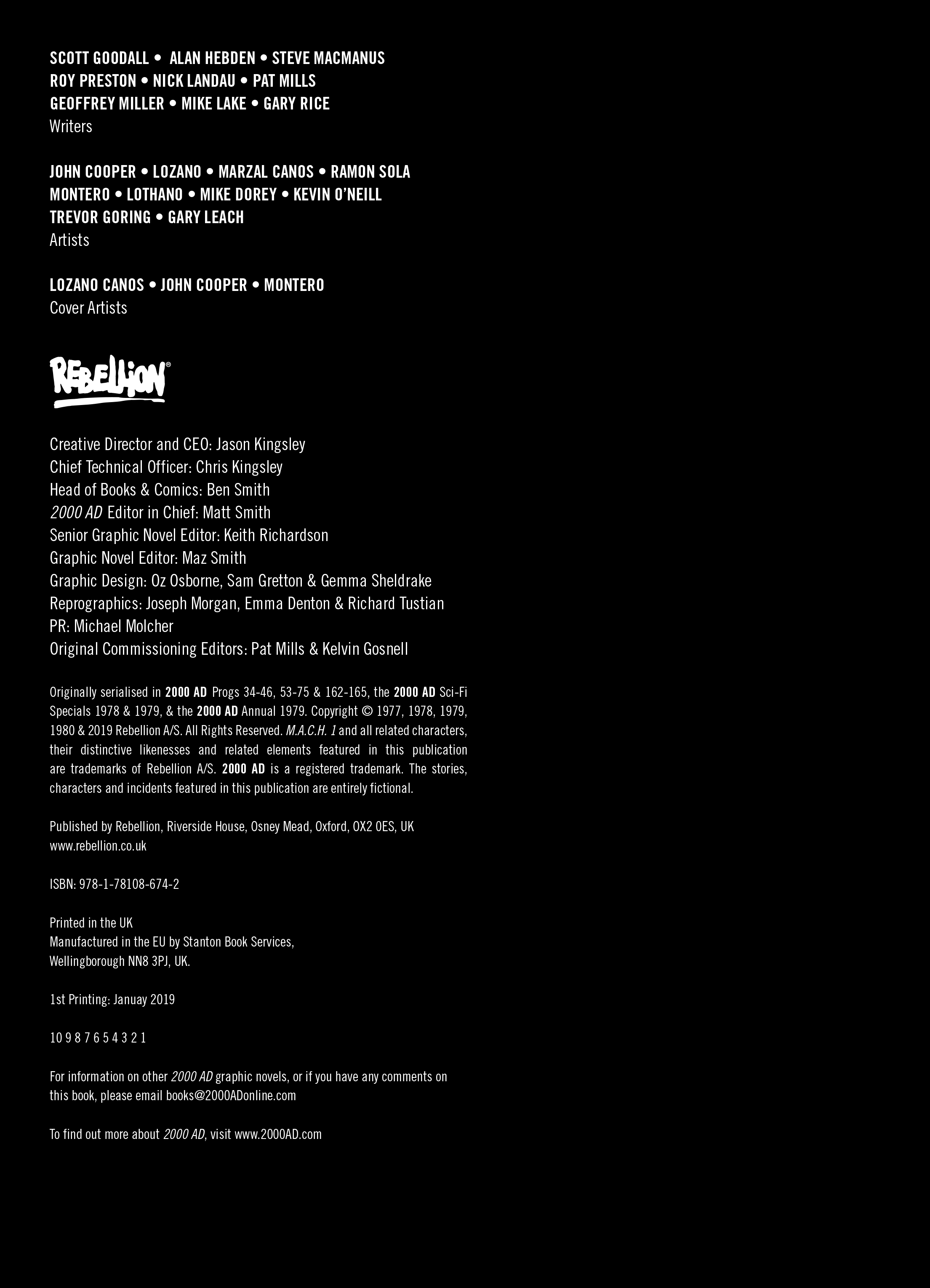 Read online M.A.C.H. 1 comic -  Issue # TPB 2 (Part 1) - 2