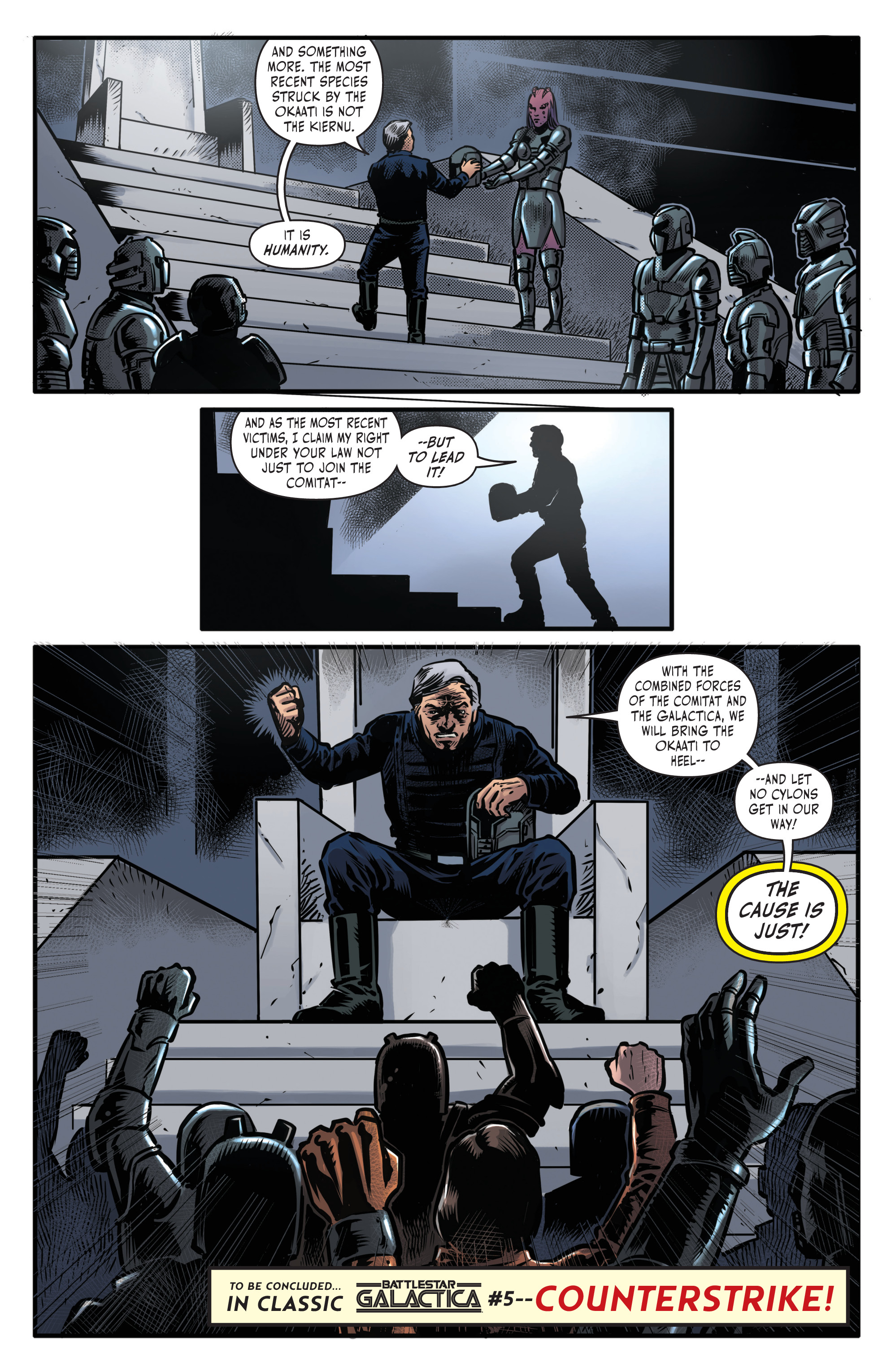 Read online Battlestar Galactica (Classic) comic -  Issue #4 - 23