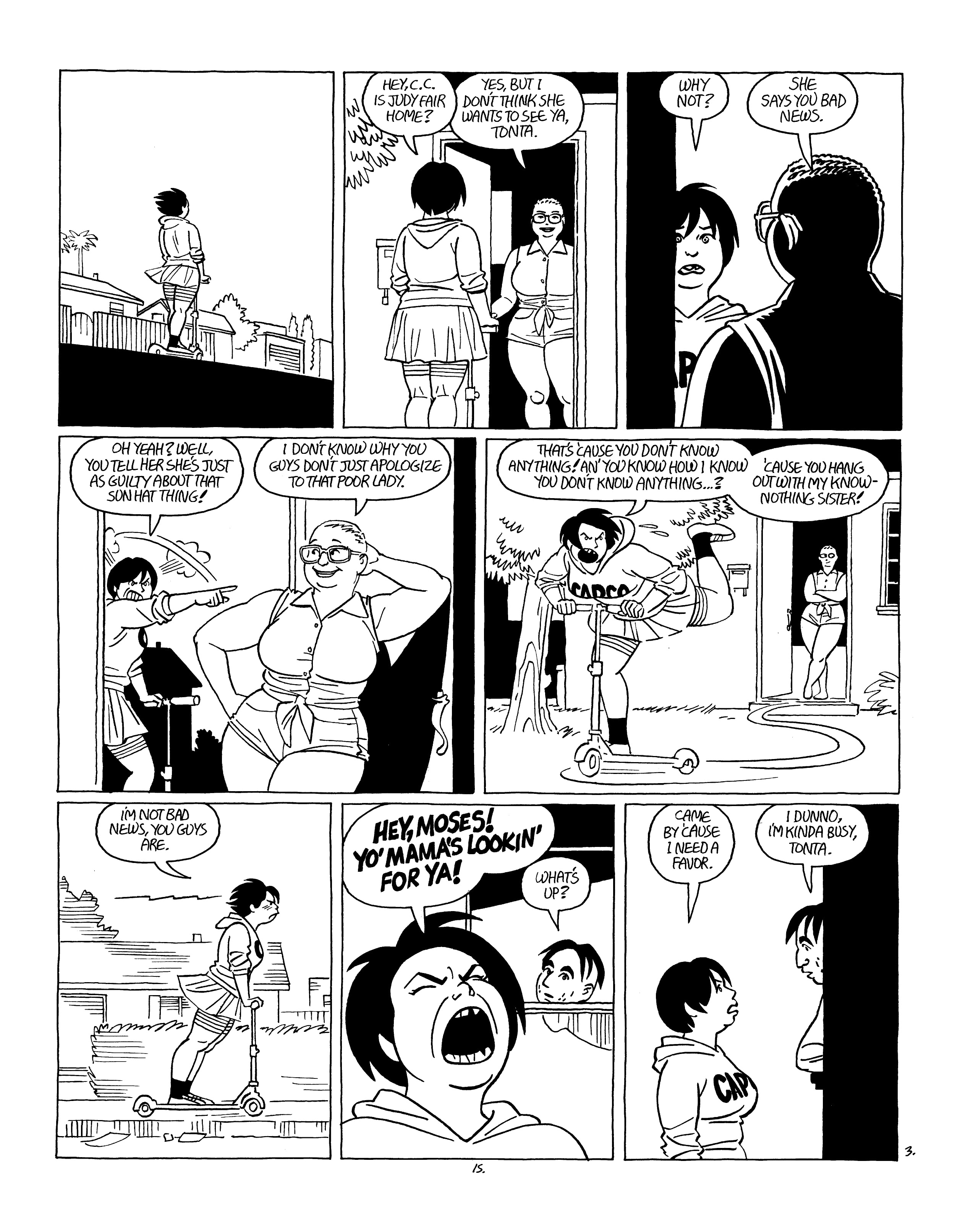 Read online Love and Rockets (2016) comic -  Issue #9 - 17
