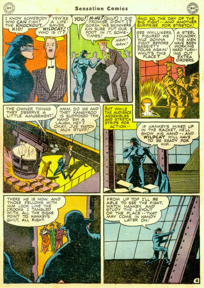 Read online Sensation (Mystery) Comics comic -  Issue #65 - 46