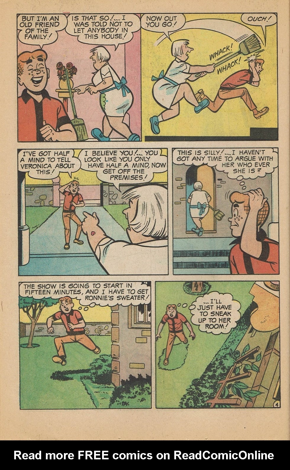 Read online Reggie and Me (1966) comic -  Issue #31 - 16