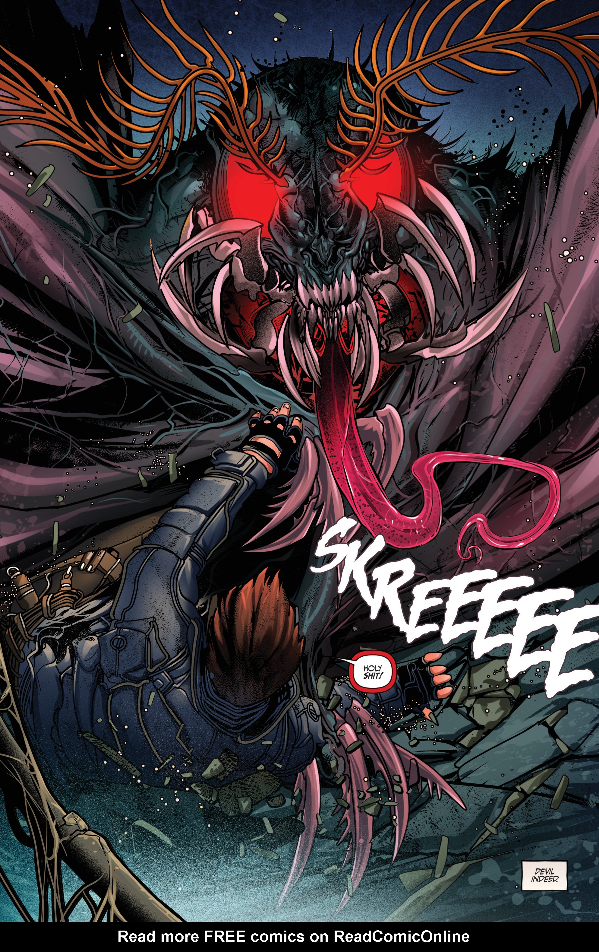 Read online Van Helsing vs Frankenstein comic -  Issue #1 - 19