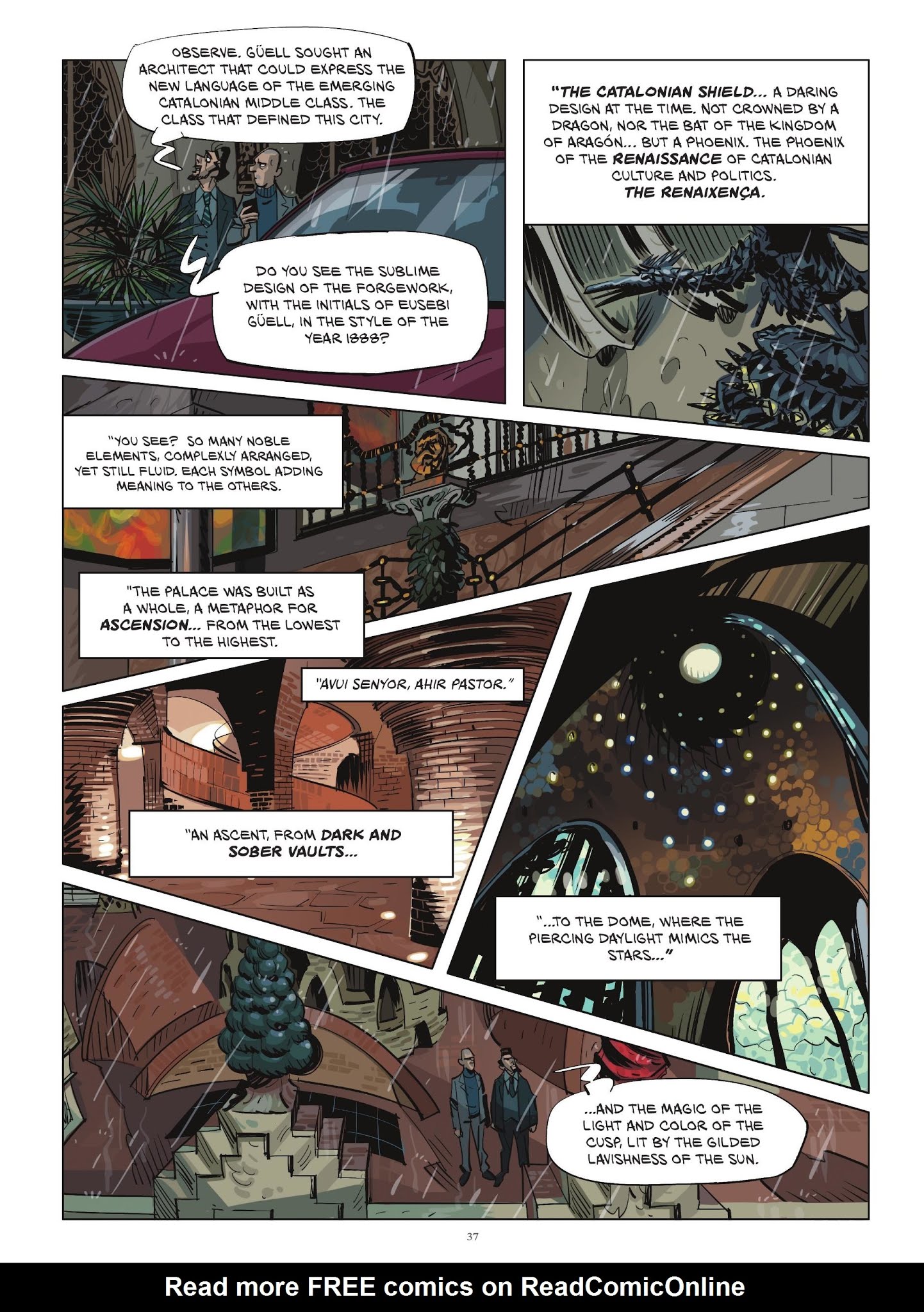 Read online The Ghost of Gaudi comic -  Issue # TPB - 37