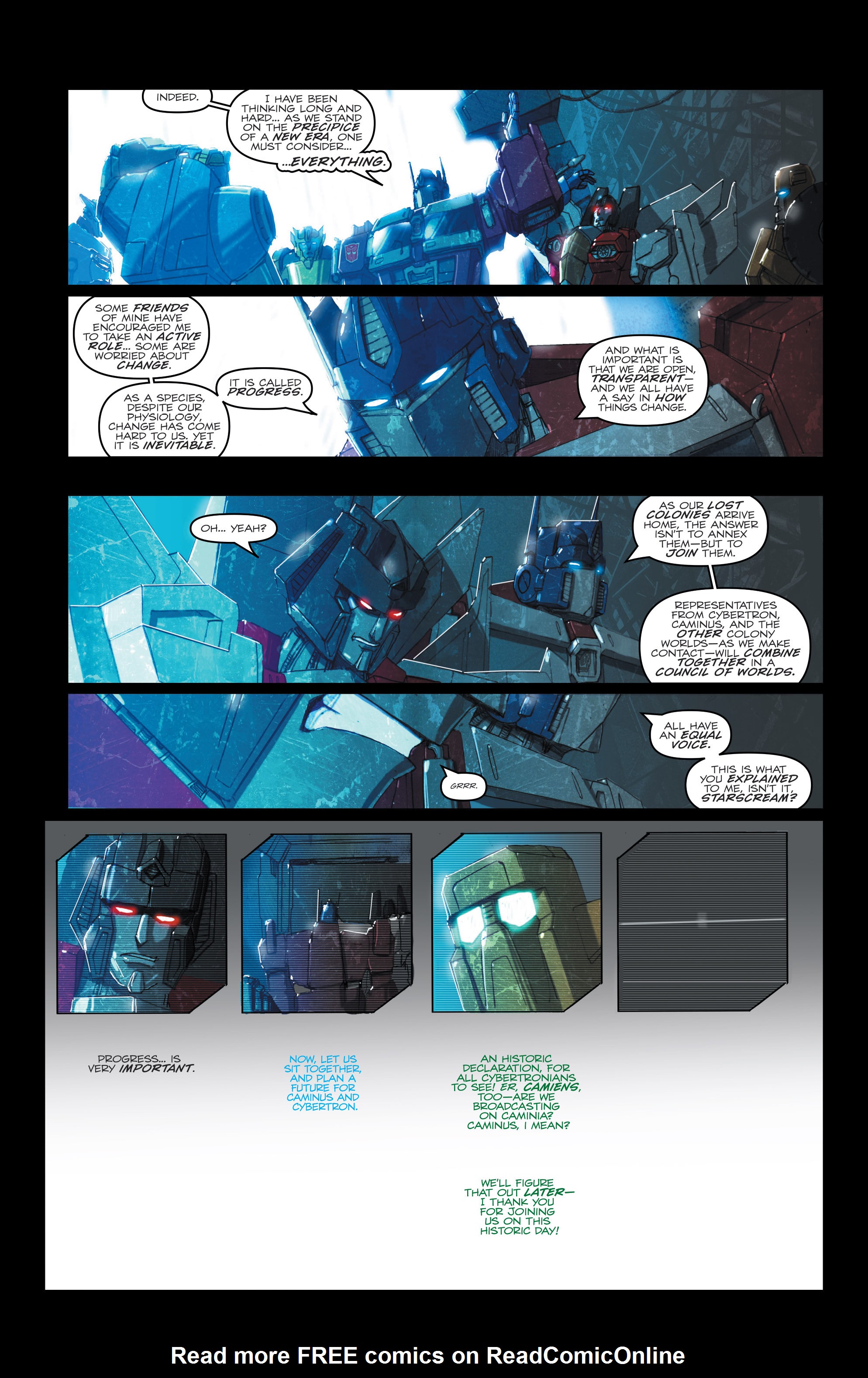 Read online The Transformers (2014) comic -  Issue #40 - 26