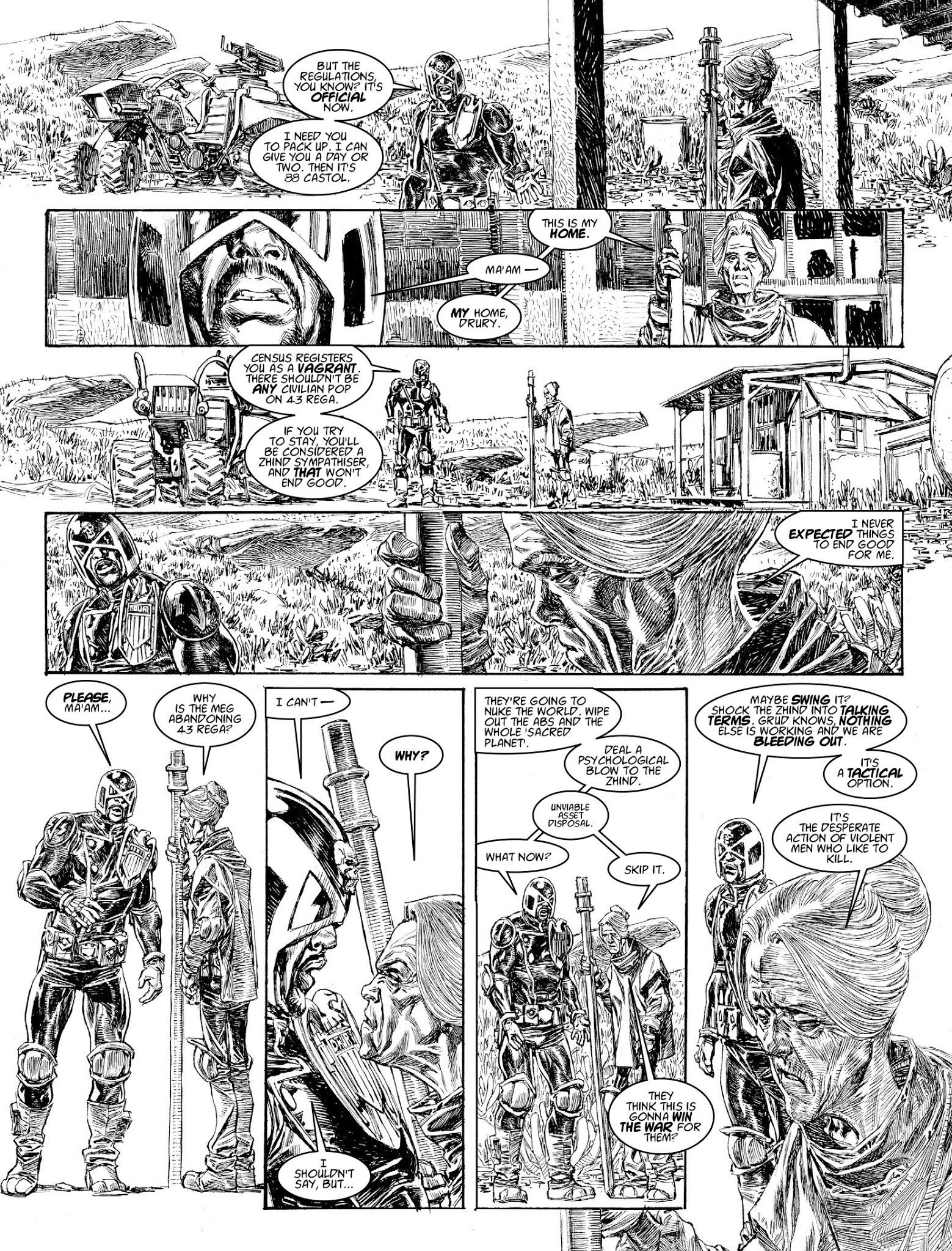Read online Judge Dredd Megazine (Vol. 5) comic -  Issue #404 - 23