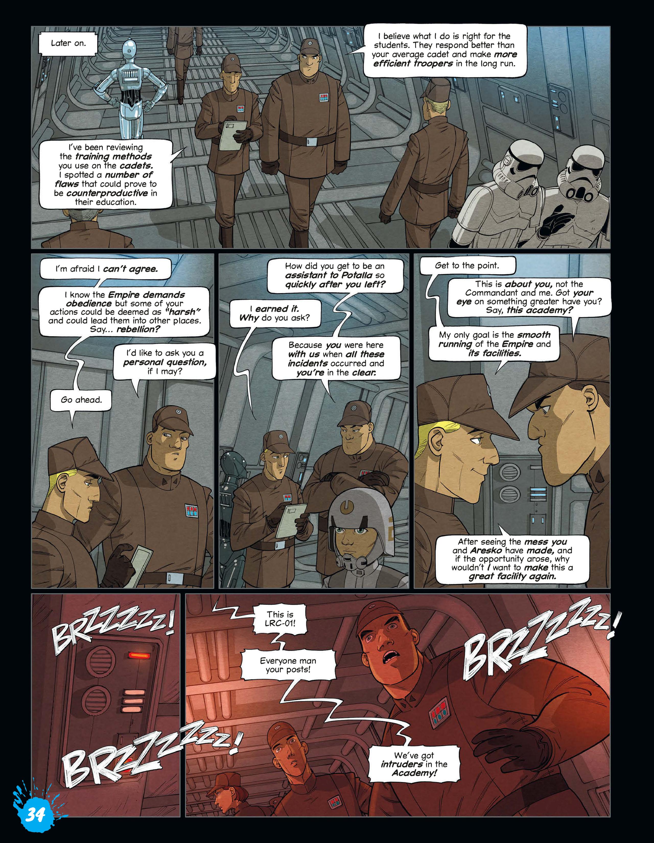 Read online Star Wars Rebels Magazine comic -  Issue #6 - 34