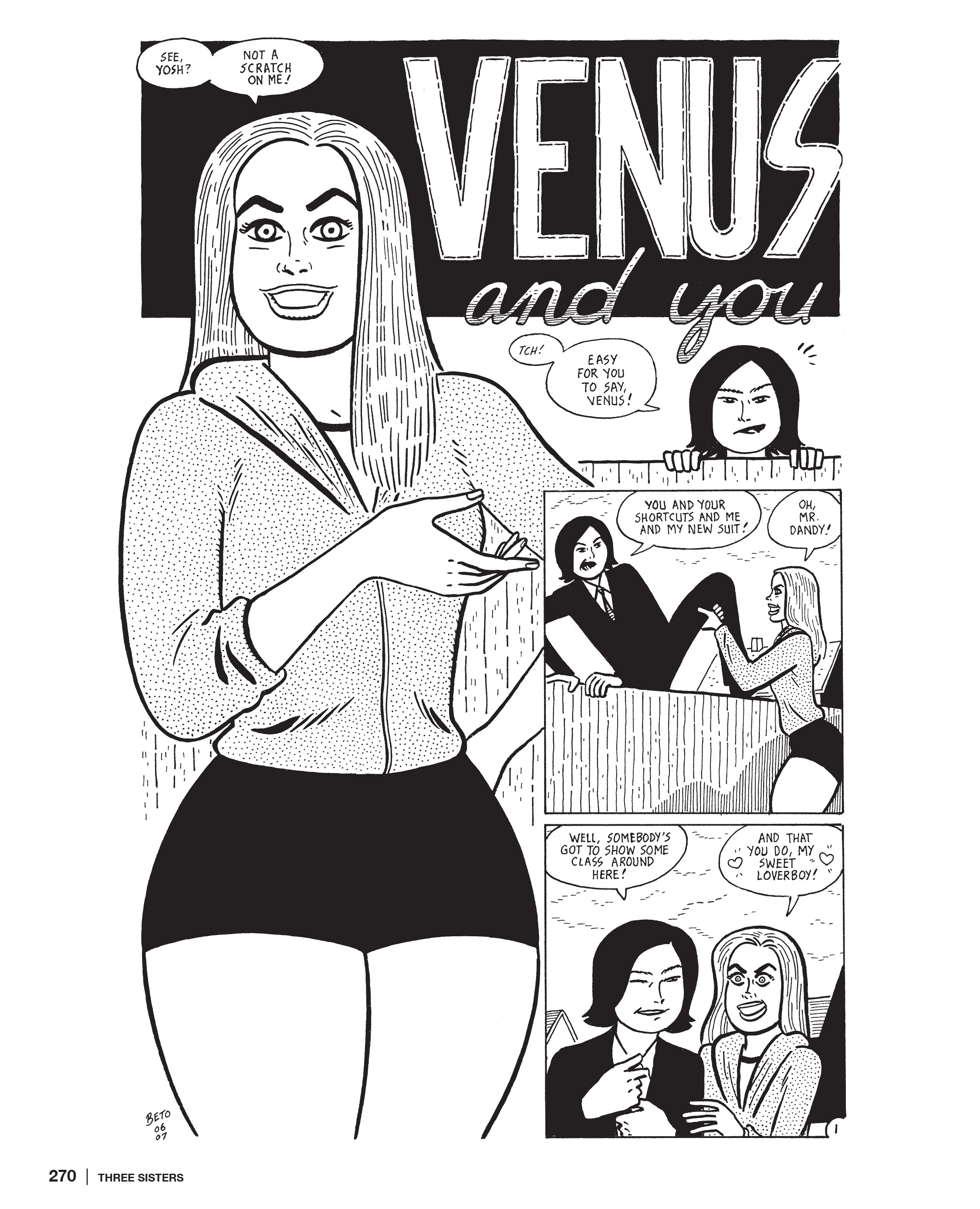 Read online Three Sisters: The Love and Rockets Library comic -  Issue # TPB (Part 3) - 70