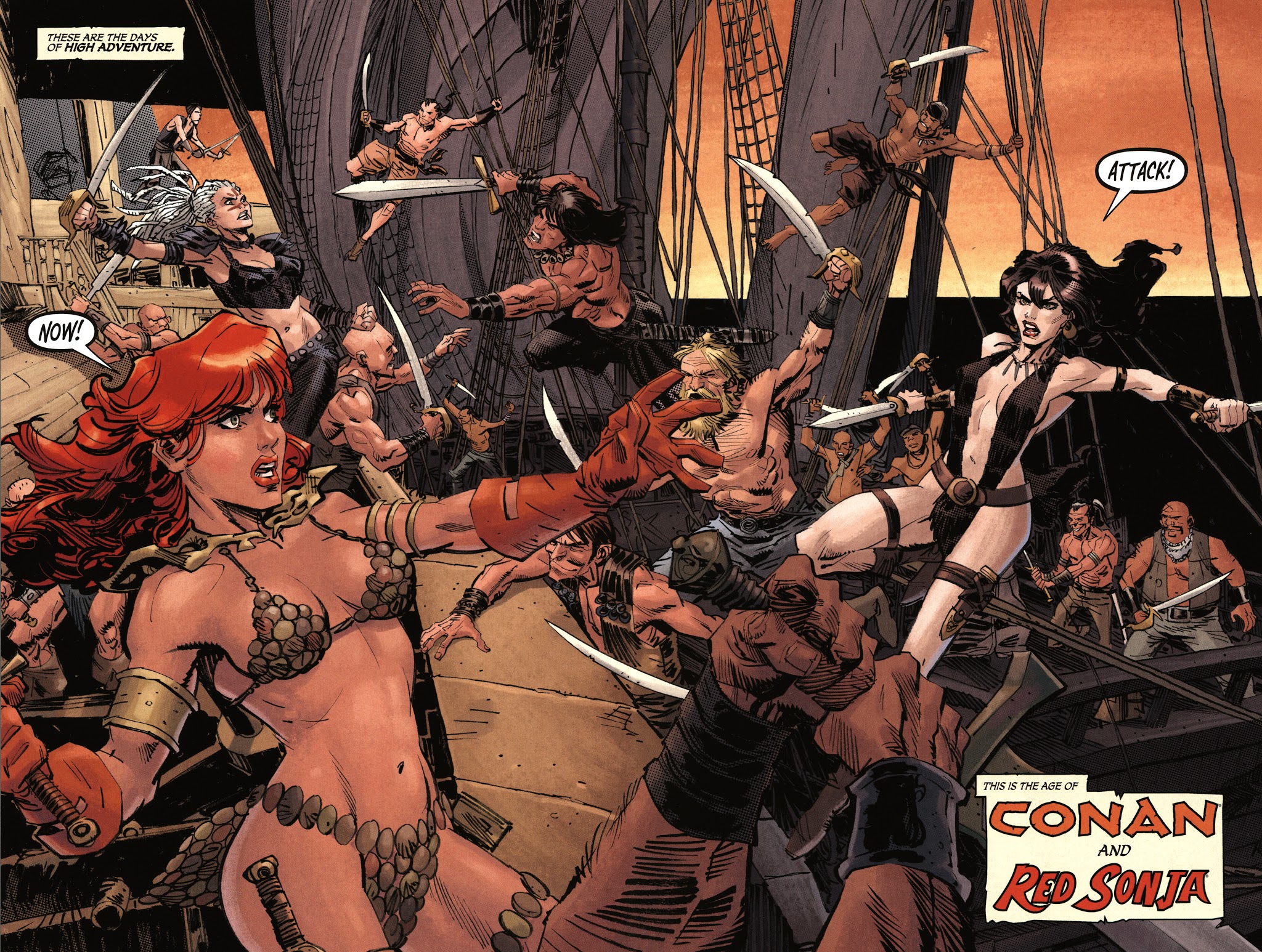 Read online Conan Red Sonja comic -  Issue #2 - 4