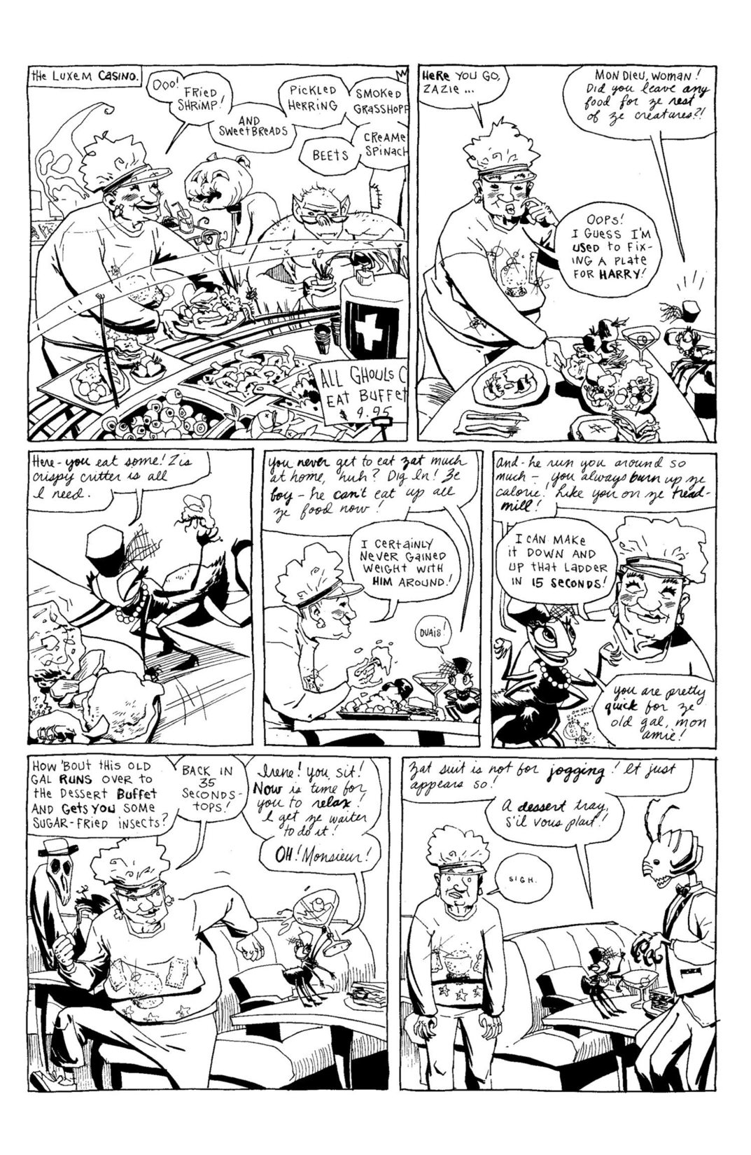 Read online Scary Godmother Comic Book Stories comic -  Issue # TPB - 125