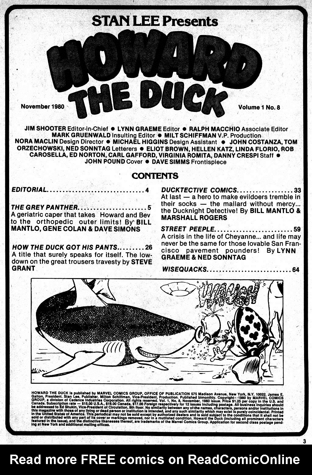 Read online Howard the Duck (1979) comic -  Issue #8 - 3