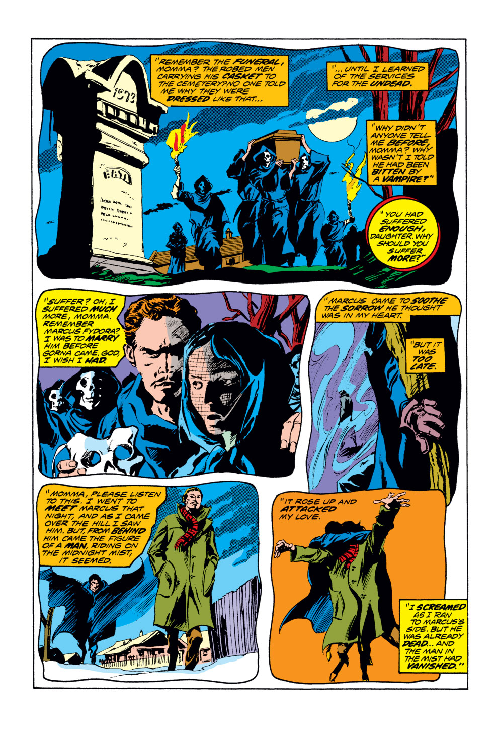 Read online Tomb of Dracula (1972) comic -  Issue #22 - 7