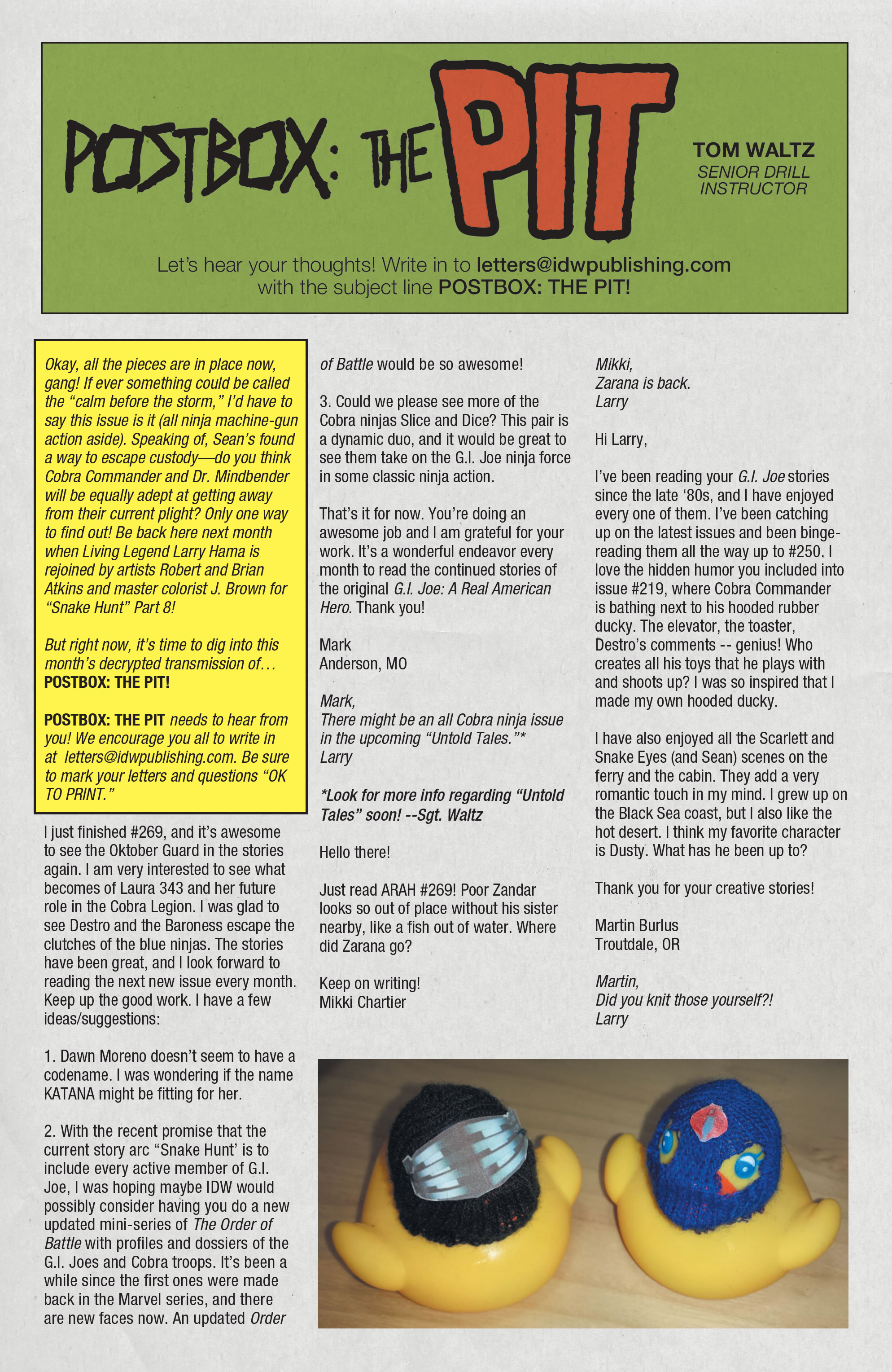 Read online G.I. Joe: A Real American Hero comic -  Issue #272 - 23