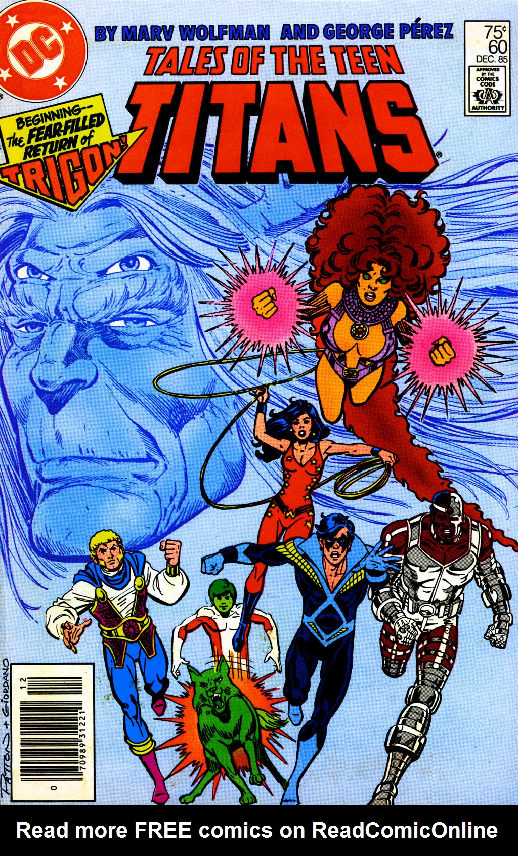 Read online Tales of the Teen Titans comic -  Issue #60 - 1