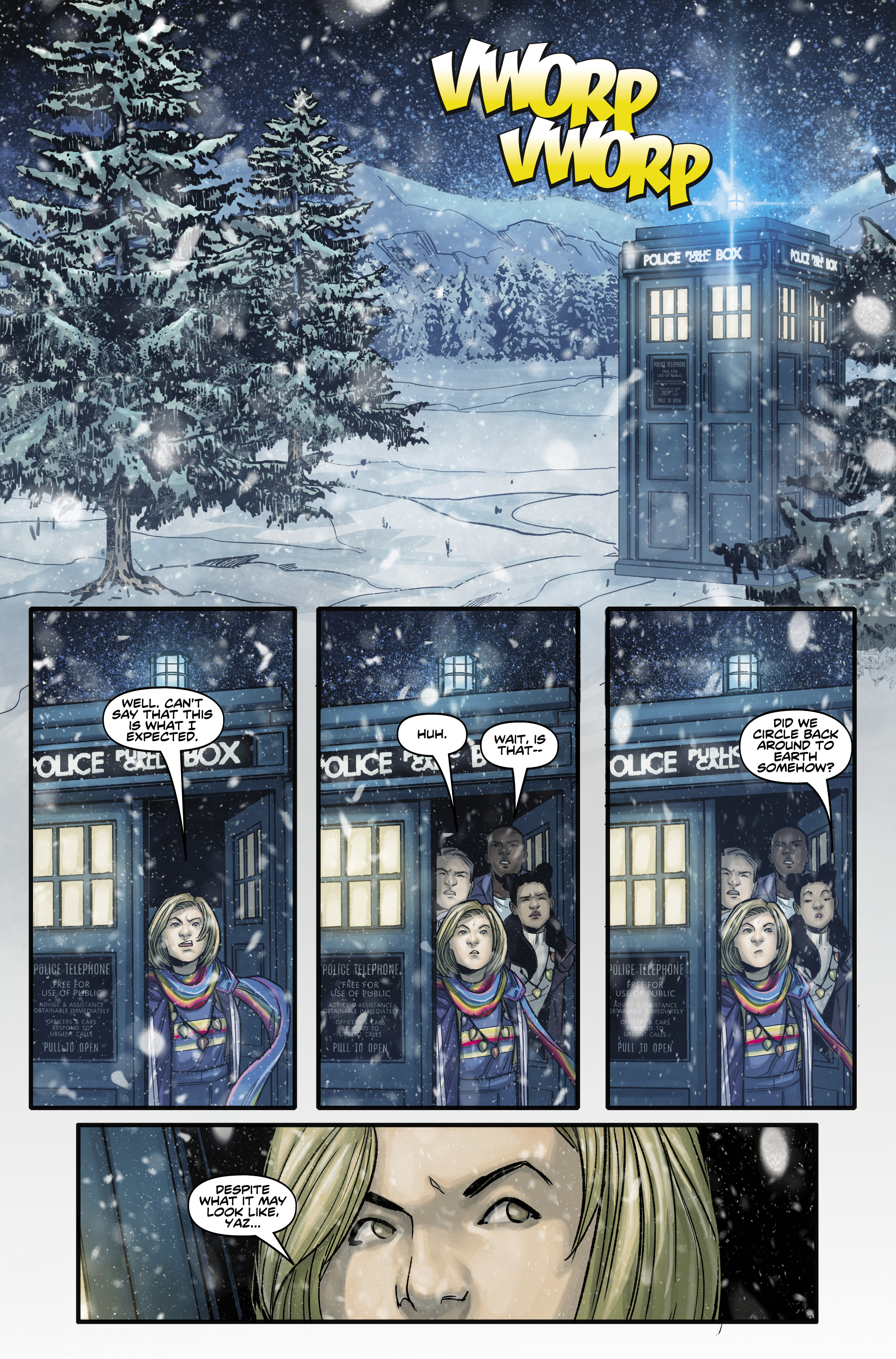 Read online Doctor Who: The Thirteenth Doctor Holiday Special comic -  Issue #1 - 29