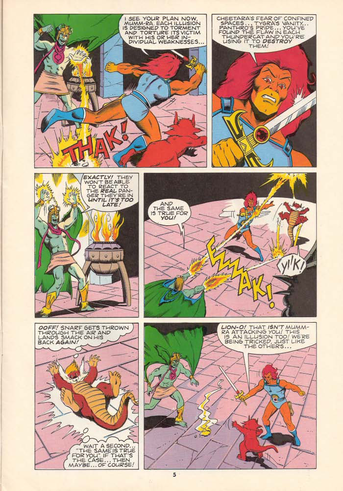 Read online ThunderCats (1987) comic -  Issue #18 - 5