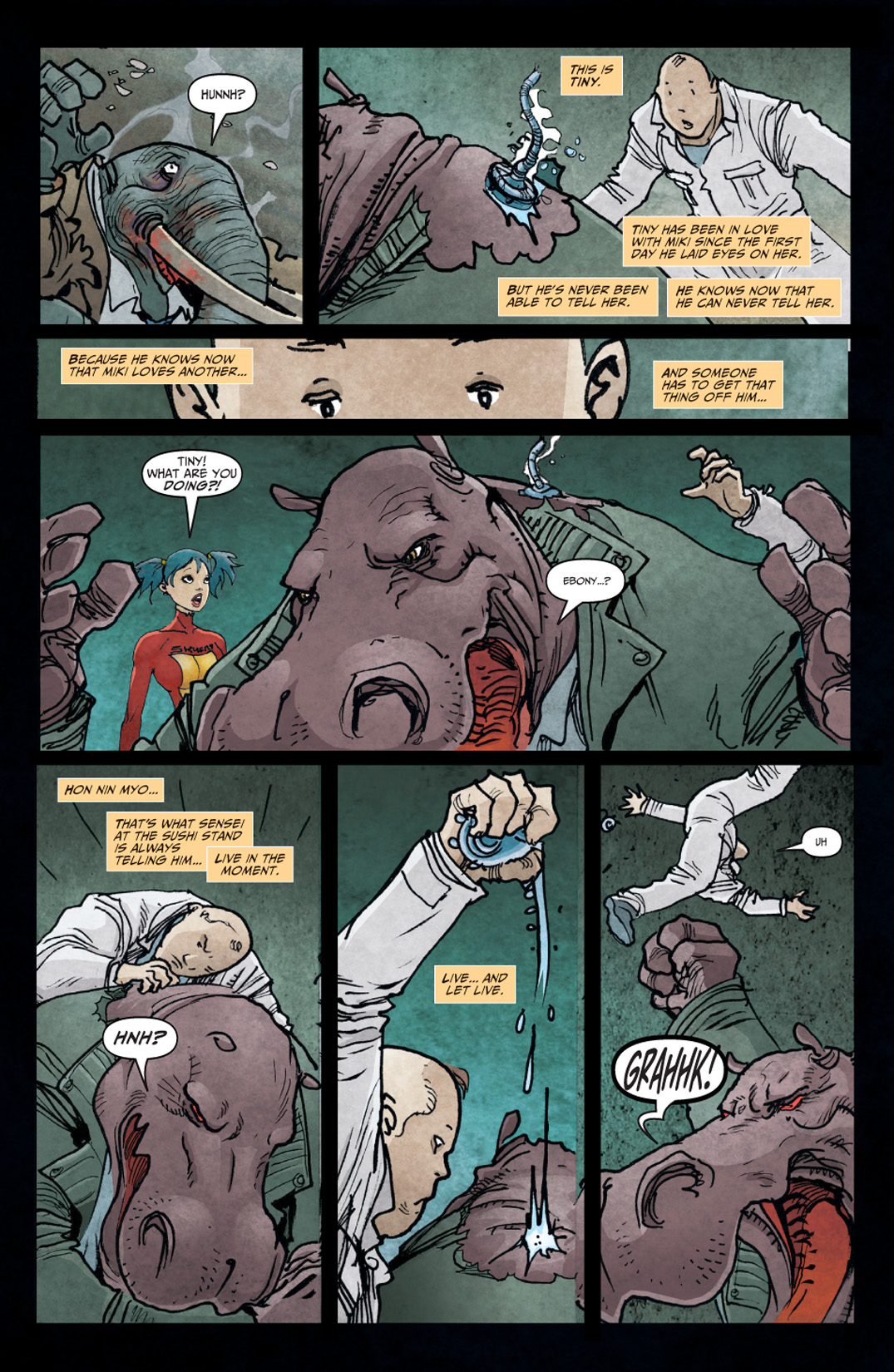 Read online Elephantmen comic -  Issue #24 - 20