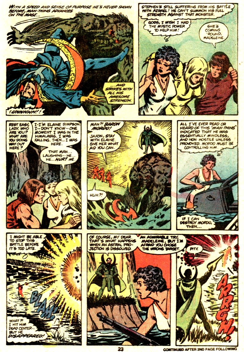 Read online Man-Thing (1979) comic -  Issue #4 - 15