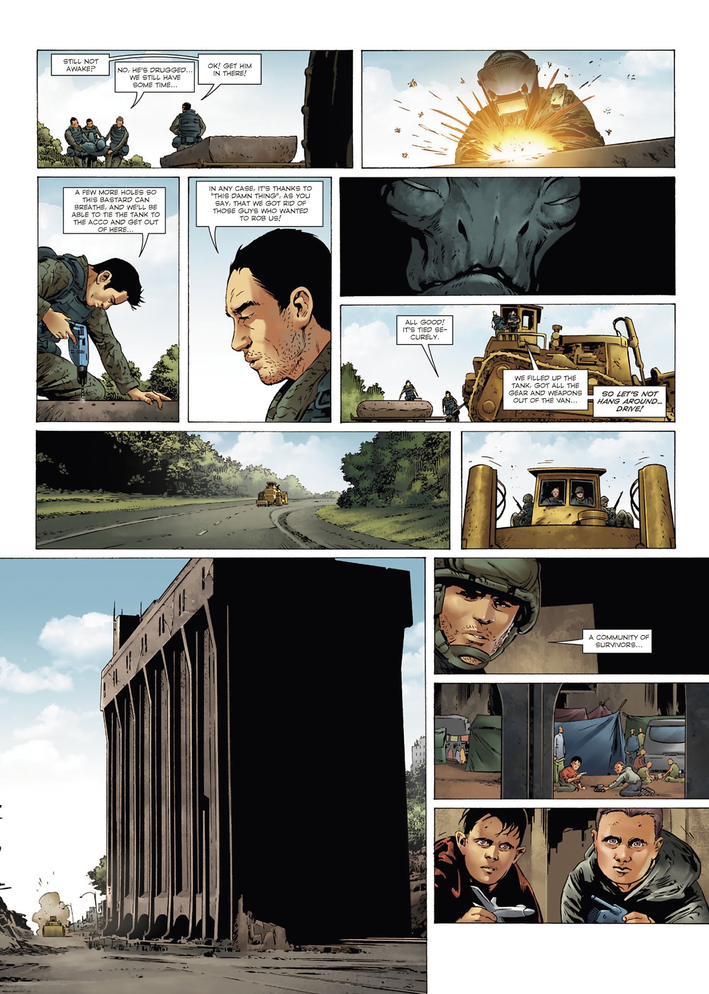 Read online Prometheus comic -  Issue #16 - 18