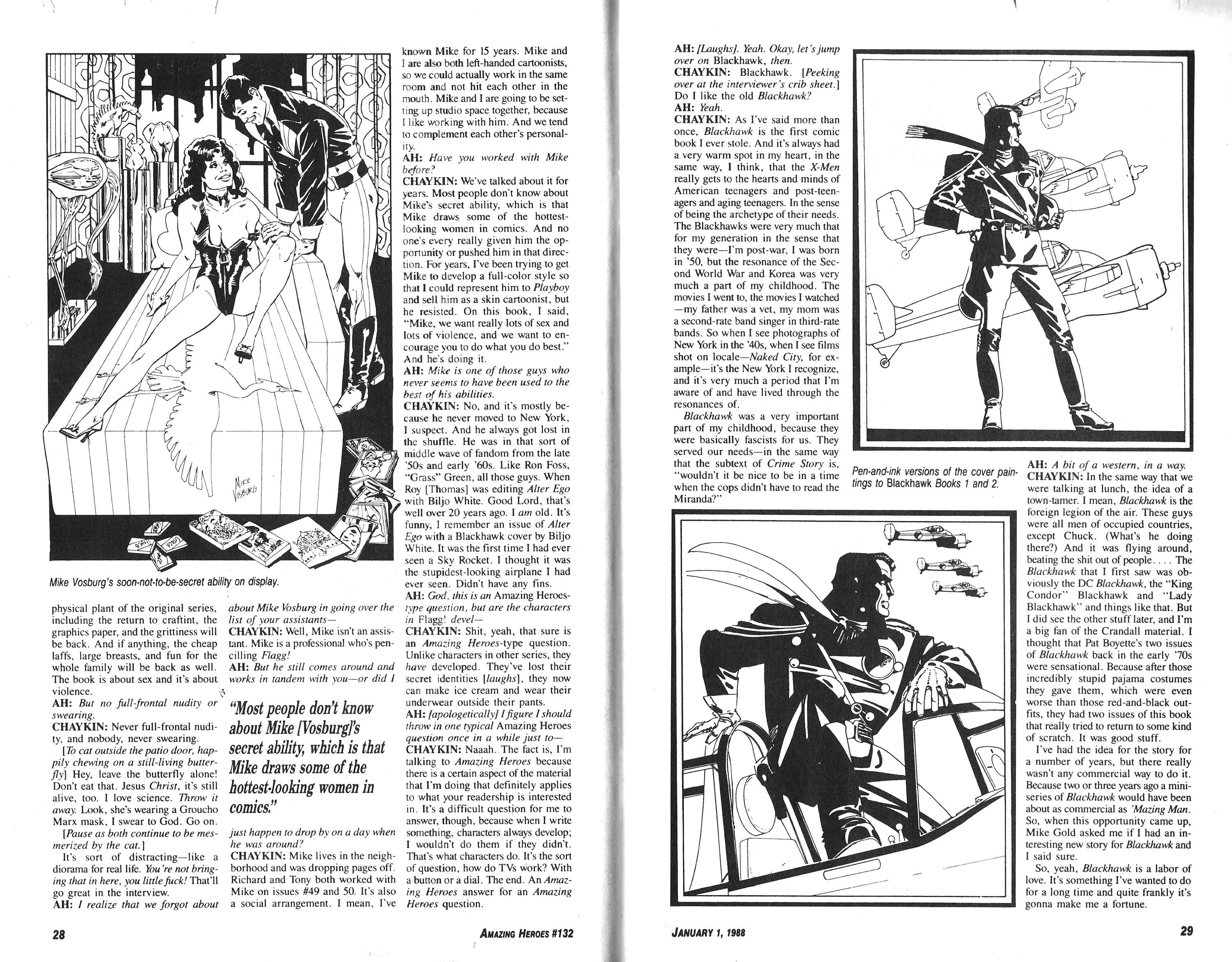 Read online Amazing Heroes comic -  Issue #132 - 15
