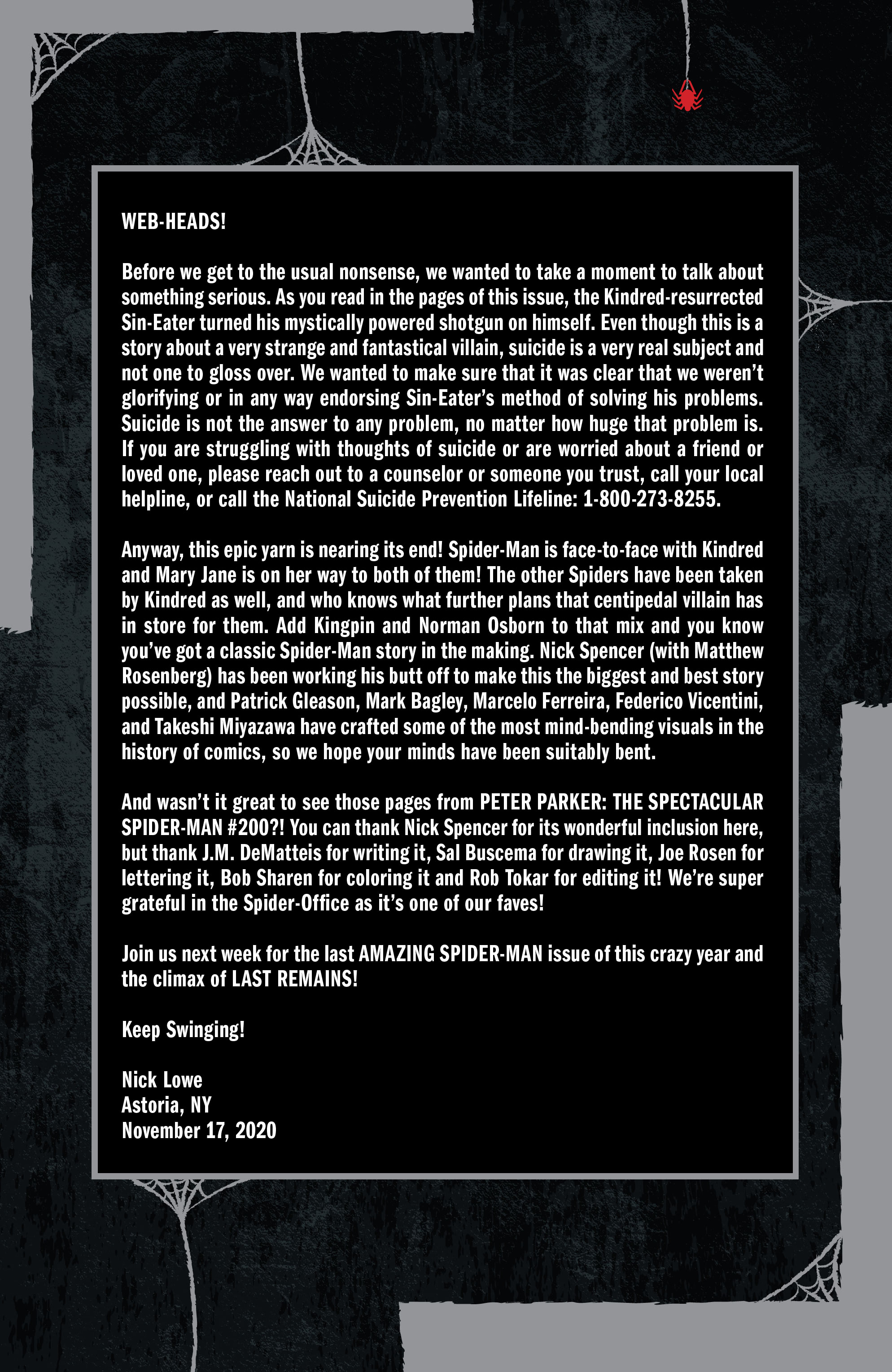 Read online The Amazing Spider-Man (2018) comic -  Issue #54.LR - 27